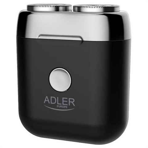 Adler Elektrorasierer AD 2936, Reiserasierer USB Herrenrasierer Reisen Kabellos Akku mit Netzkabel
