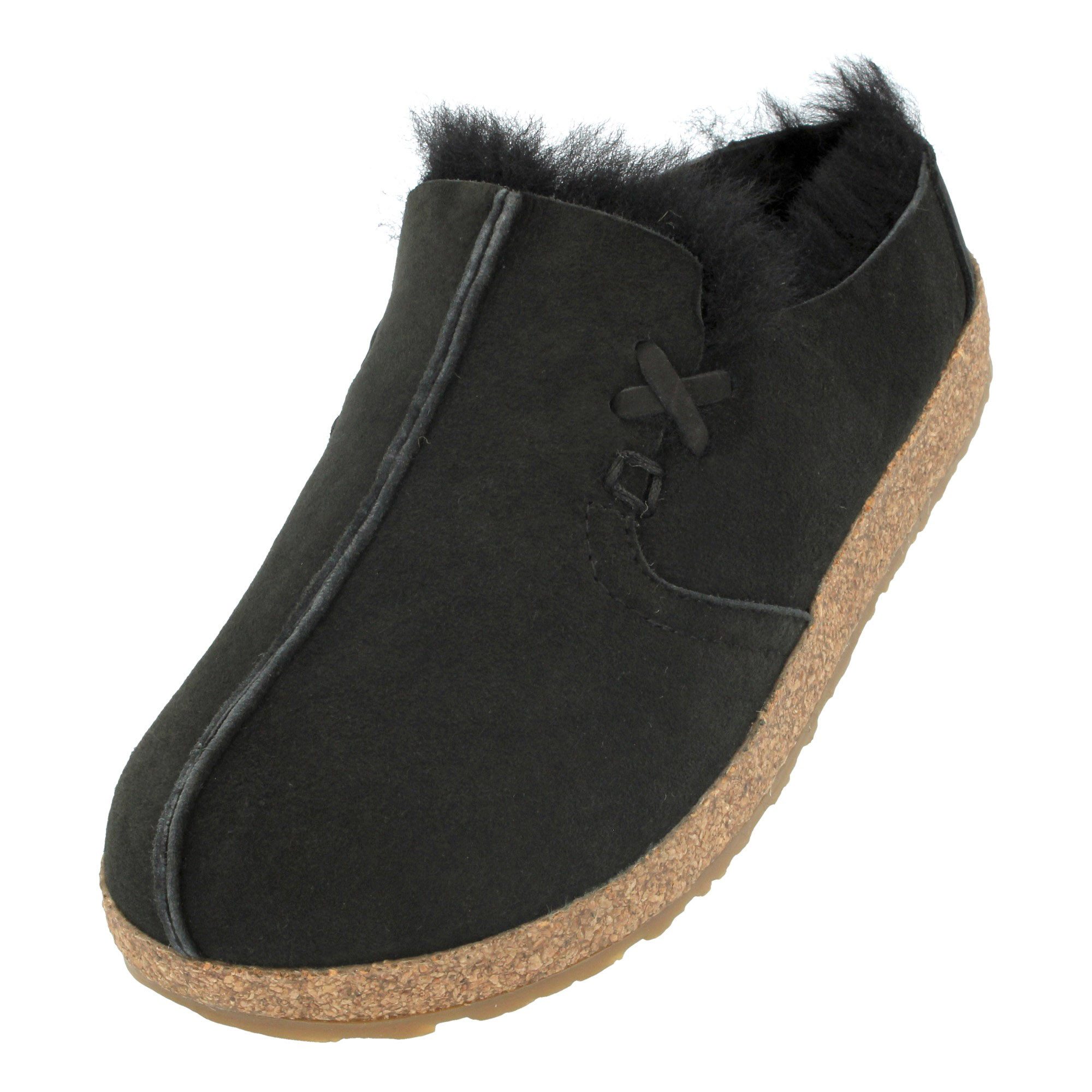 Haflinger Haflinger Saskatchewan Lammfell Leder Hausschuhe Unisex Hausschuh