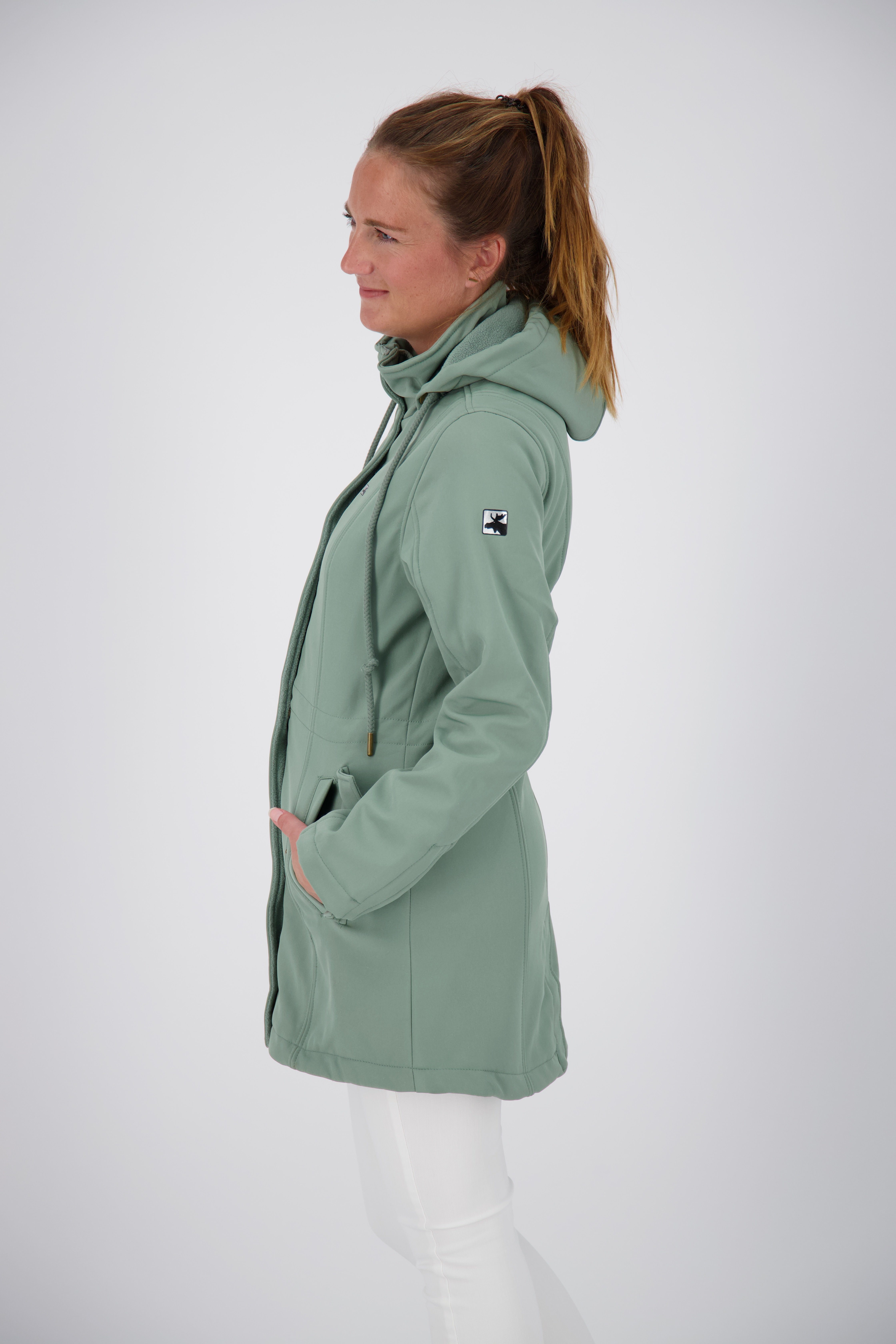 DEPROC Active Softshellmantel TWIN in PEAK II WOMEN erhältlich SLATE NEW Großen Größen auch