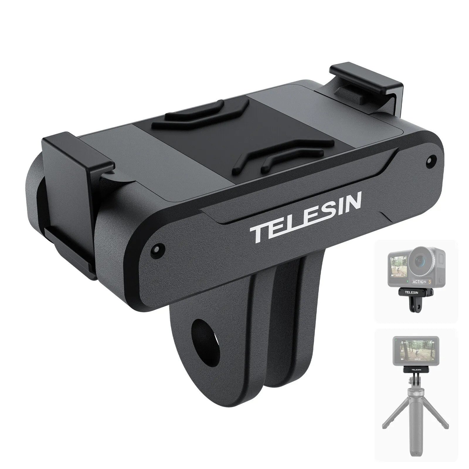 Telesin Action Cam-Halterung Für DJI Action5 4 Kamera Magnetic Adapter Extension Base Zubehör Part