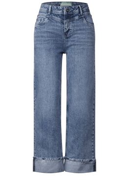 STREET ONE 5-Pocket-Jeans mit geradem Bein und Elasthan