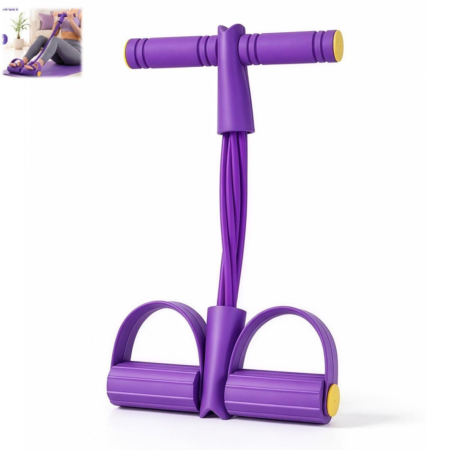 LuxusKollektion Expander Widerstandsband Fitness 6 Zugseile
