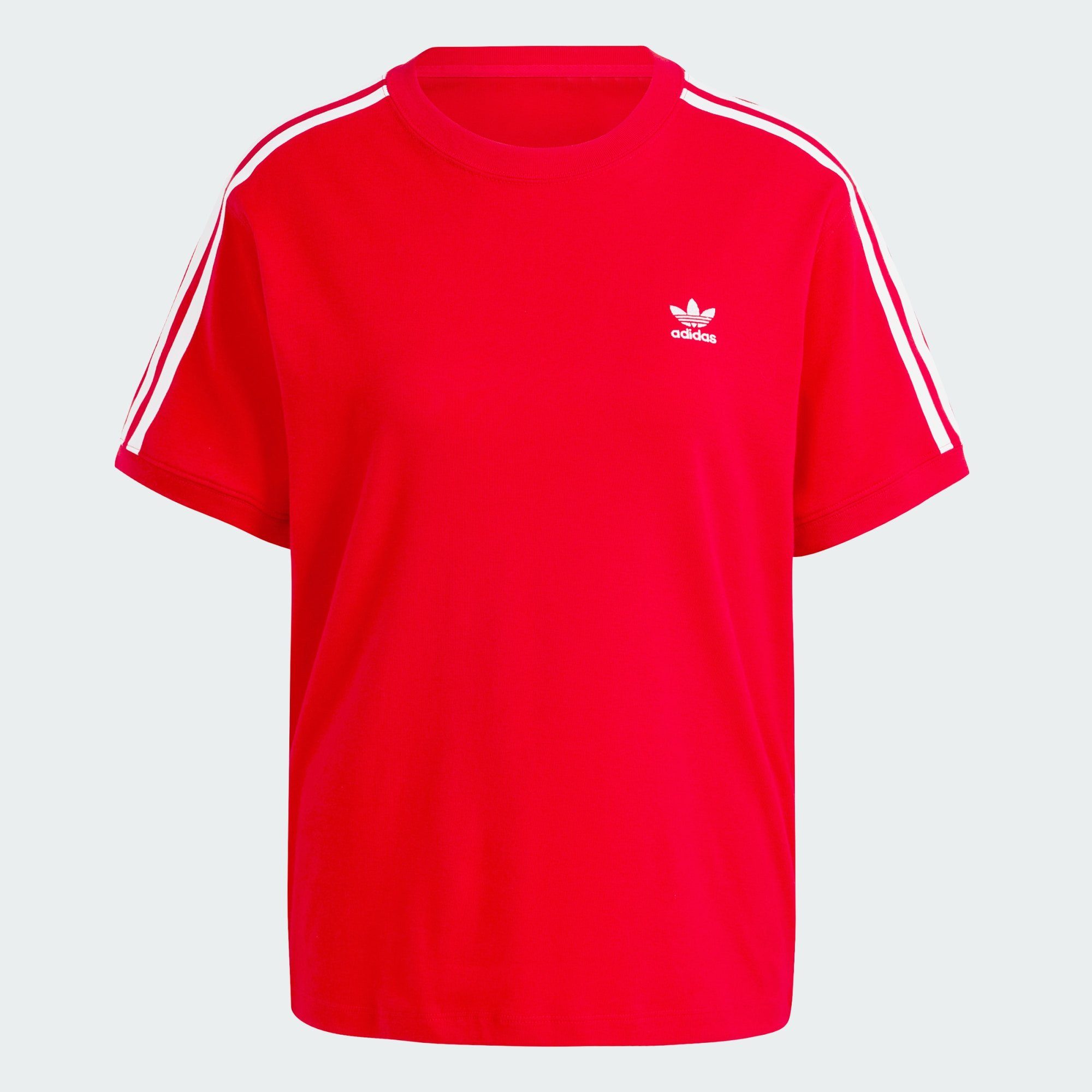 Scarlet adidas Originals Better T-SHIRT T-Shirt 3-STREIFEN