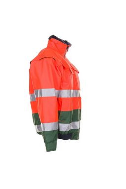 Planam Arbeitshose Comfortjacke Warnschutz orange/grün Größe 4XL (1-tlg)