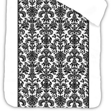 Bettwäsche Barock, ESPiCO, Renforcé, 2 teilig, Ornamente, Orientalisches Muster, Schwarz-Weiß-Optik