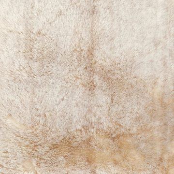 Winterhome Fellkissen Polarwolf Full Fur, Zierkissen, Dekokissen, Kuschelkissen