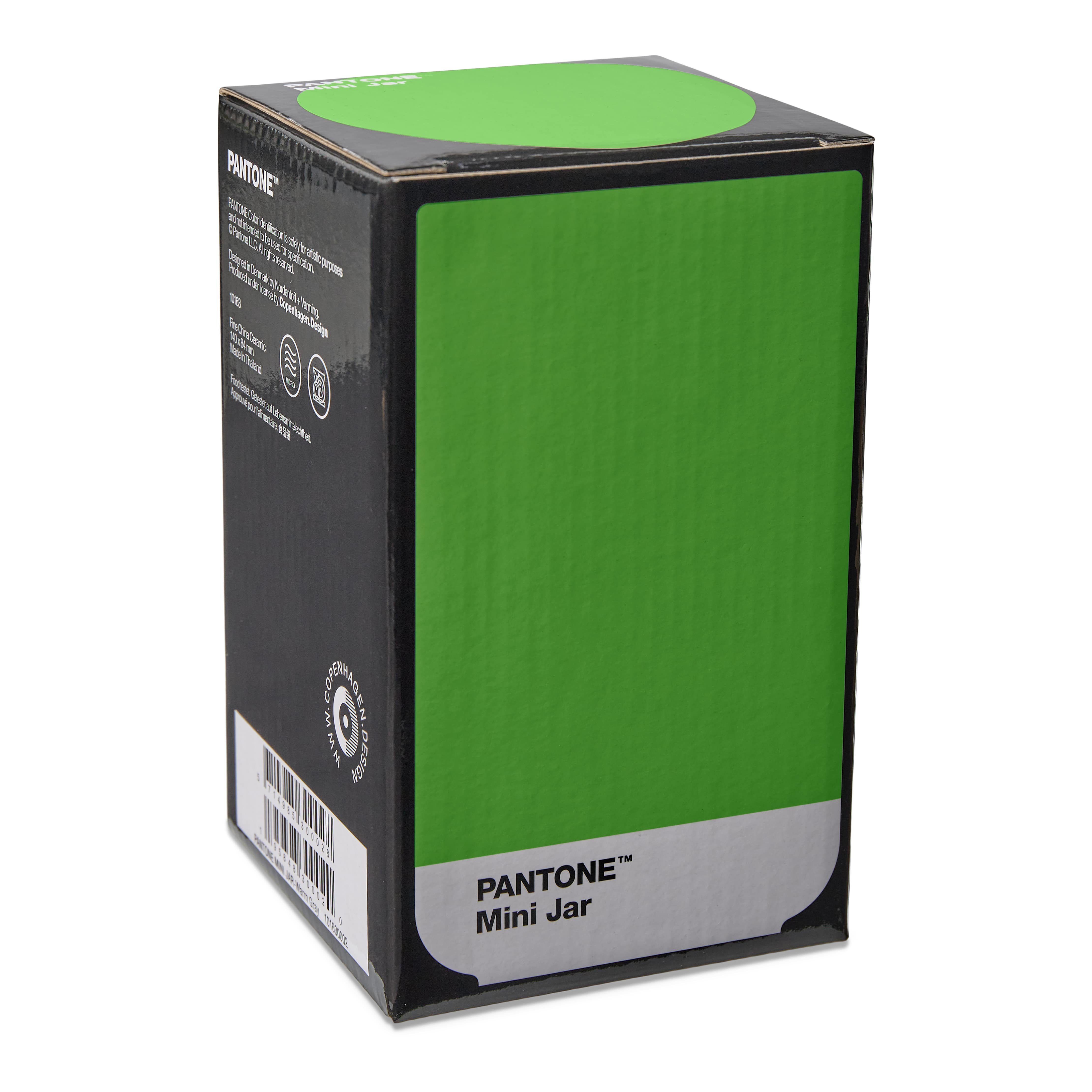 Light 500ml PANTONE 578C Porzellan in Dekovase Vase, Geschenkbox, Mini Green