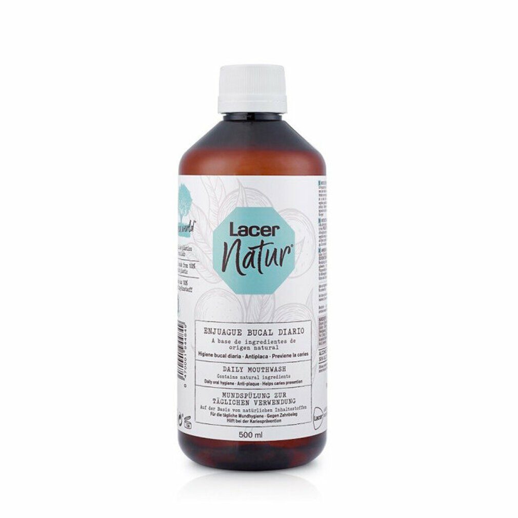 LACER Mundspülung Natur Tägliche Mundspülung 500ml, (Packung)