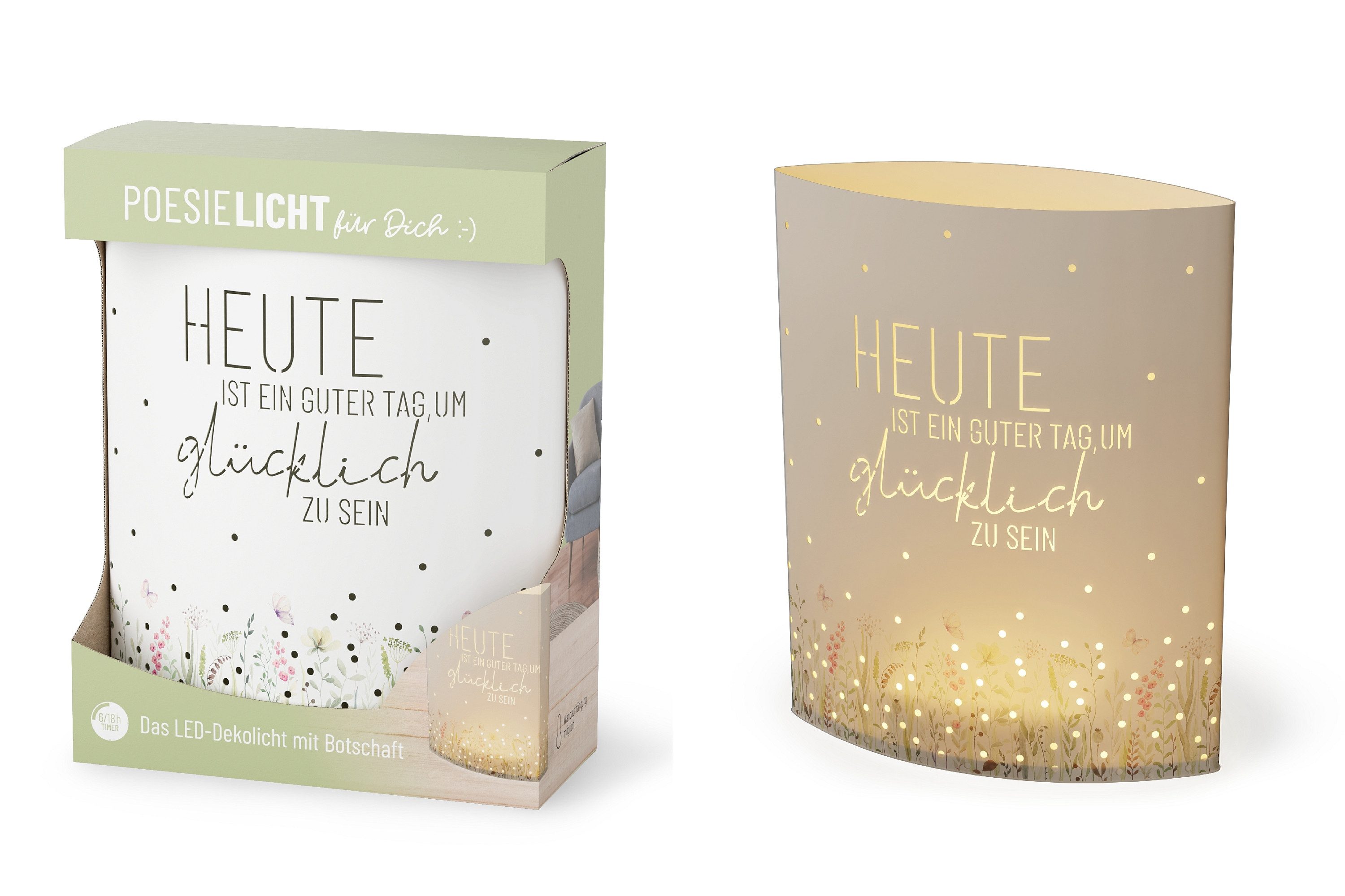 La Vida LED Dekolicht Deko Lampe Leuchte Batterie Poesielicht für Dich la v günstig online kaufen