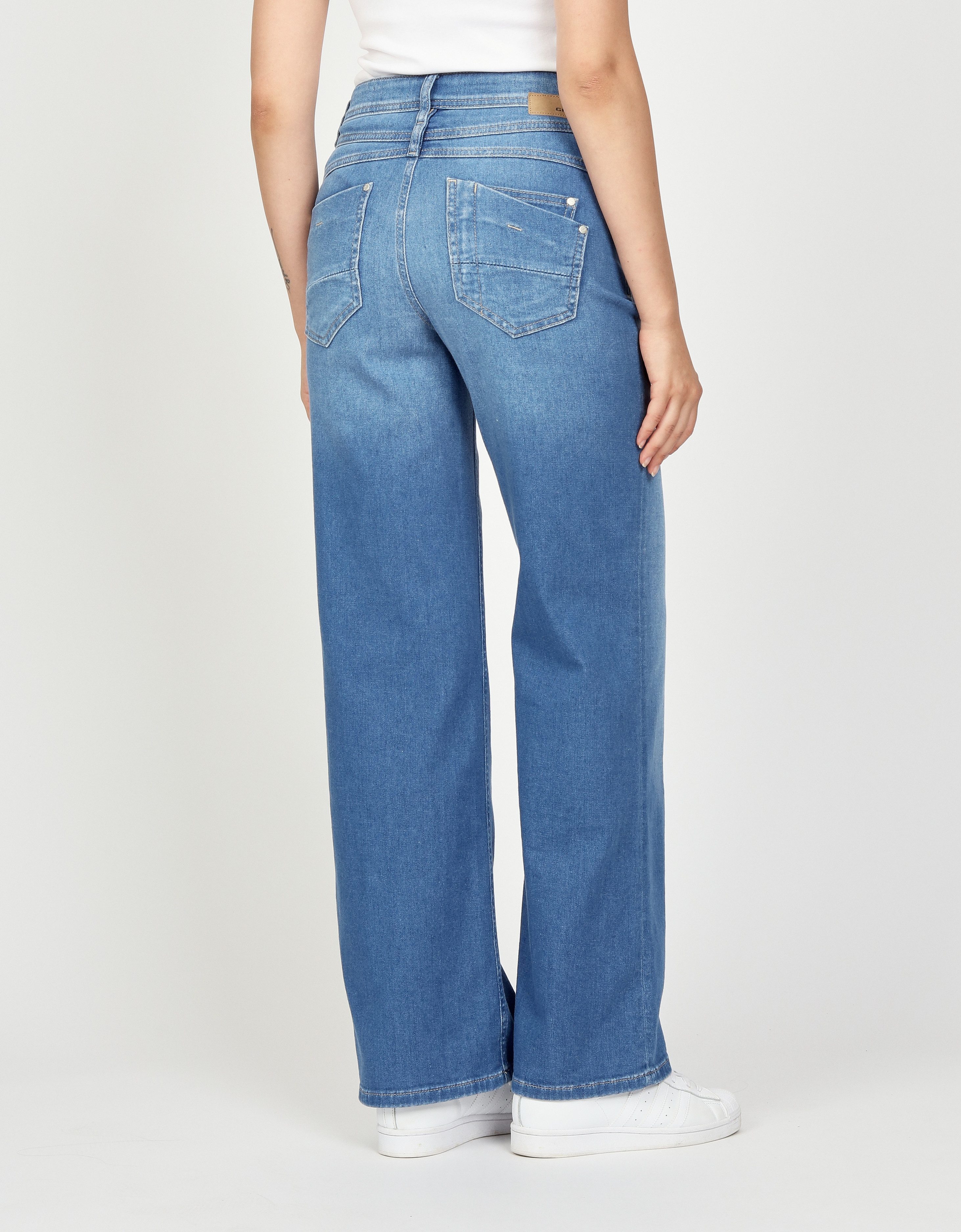 GANG Weite Jeans 94AMELIE WIDE günstig online kaufen