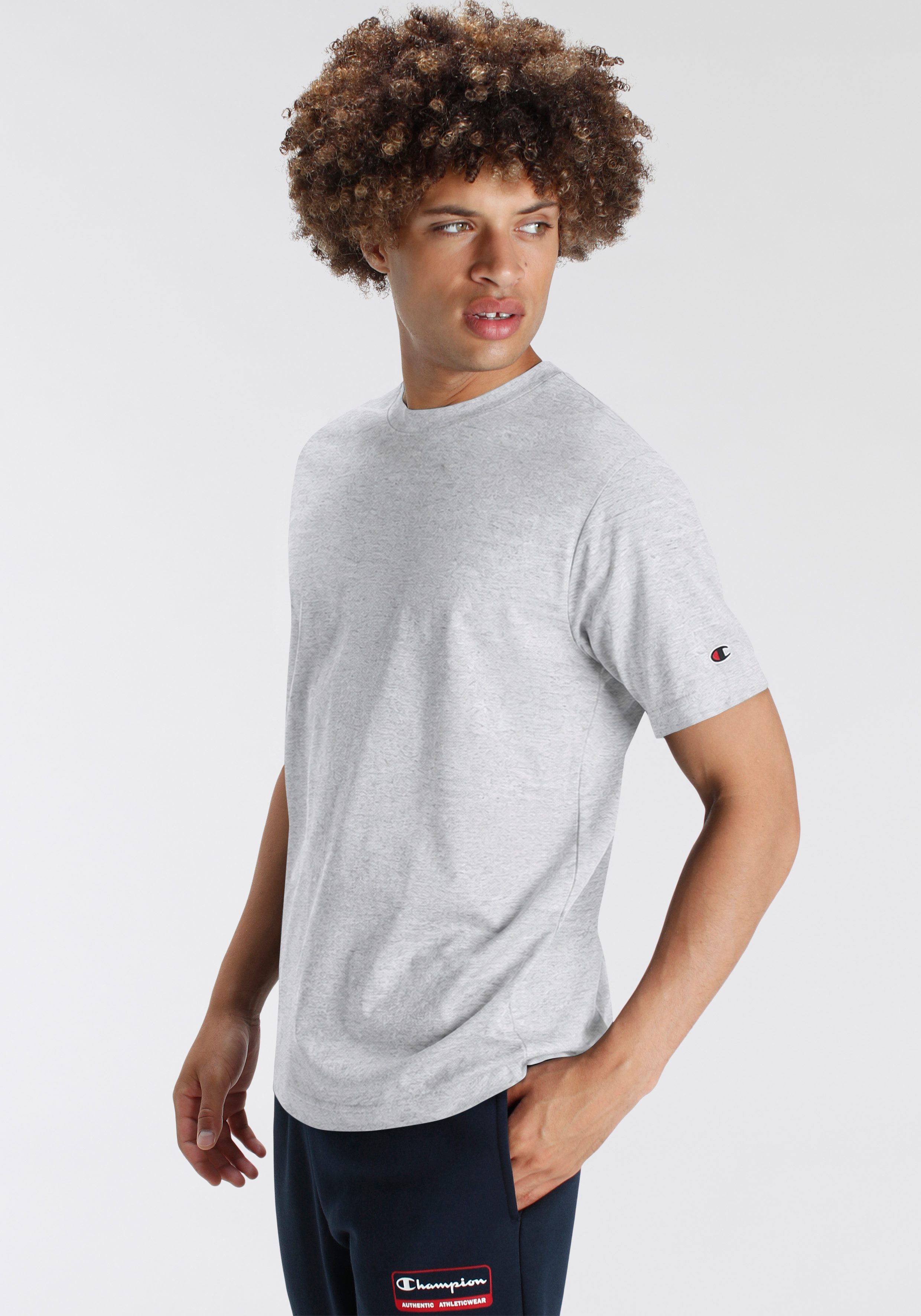 Champion T-Shirt (Packung, 2-tlg) Basic Shirt, Doppelpack