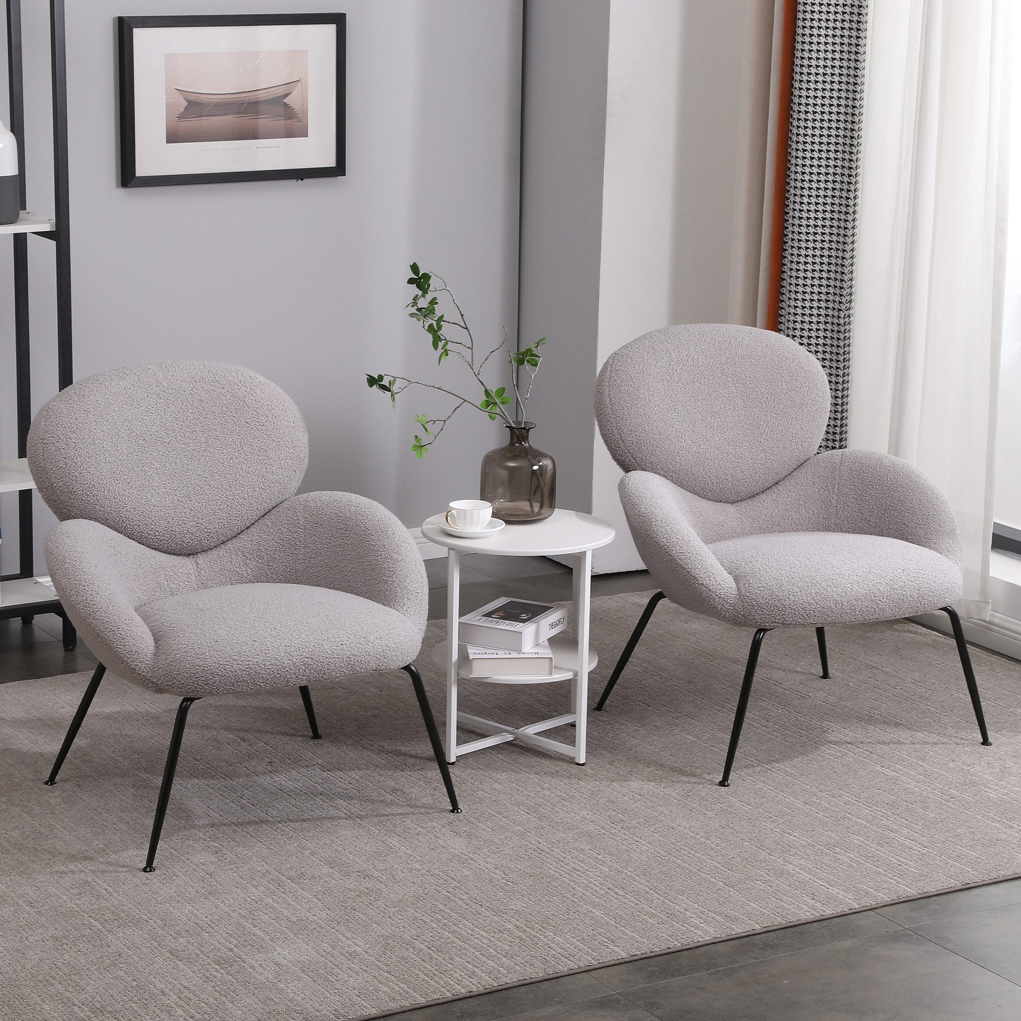 OKWISH Stuhl Loungesessel Fernsehsessel Polstersessel Polsterstuhl günstig online kaufen