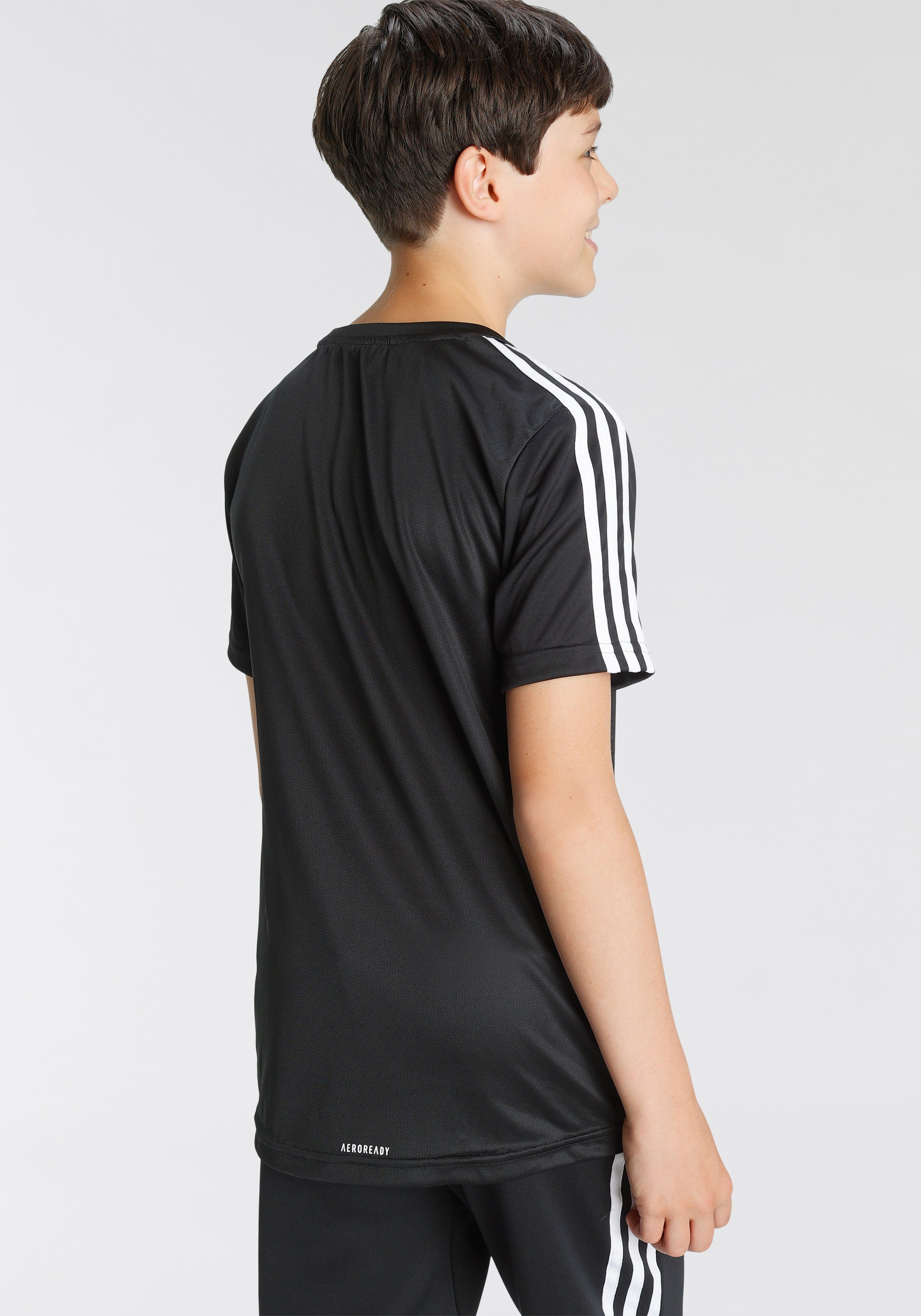 adidas Sportswear T-Shirt DESIGNED 2 MOVE 3-STREIFEN