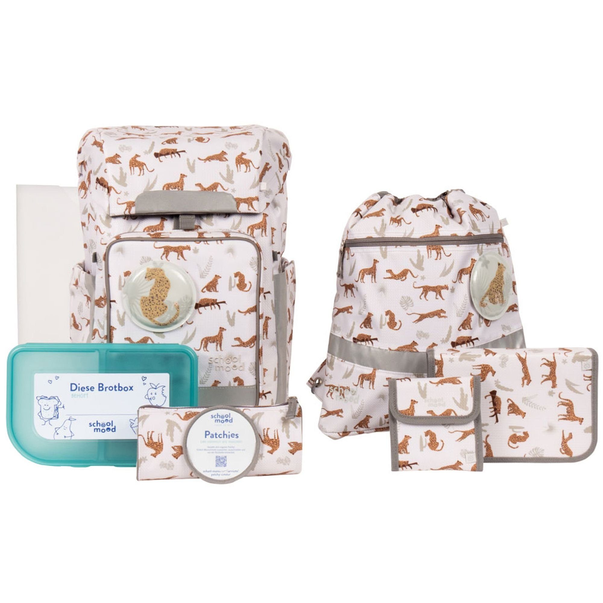 SCHOOL-MOOD® Ранці Rebel Air+ (8-tlg), PET