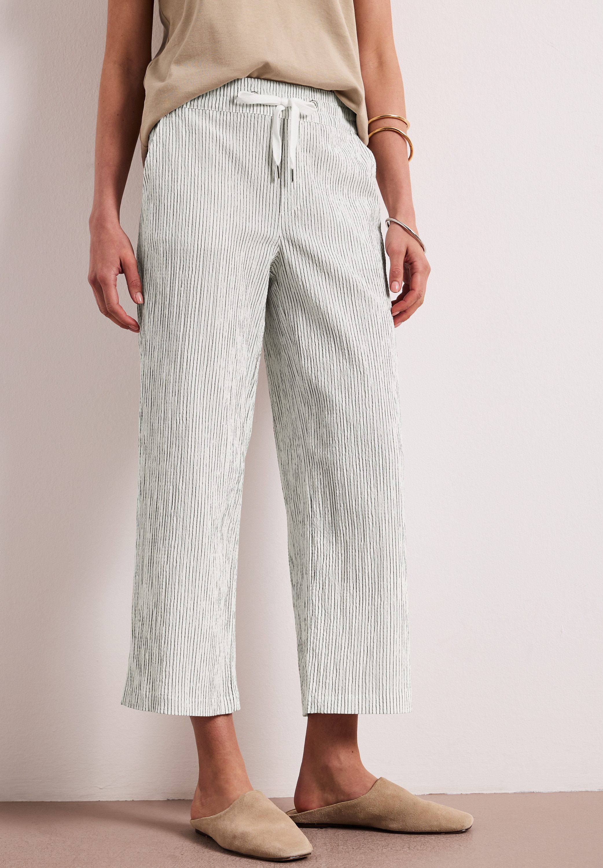 STREET ONE Stoffhose Style Emee mit elastischem Bund