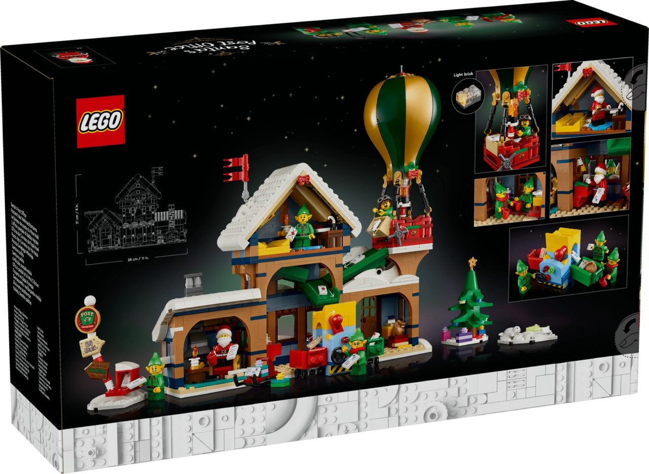 LEGO® LEGO® 10339 Icons - Postamt des Weihnachtsmanns Konstruktions-Spielset