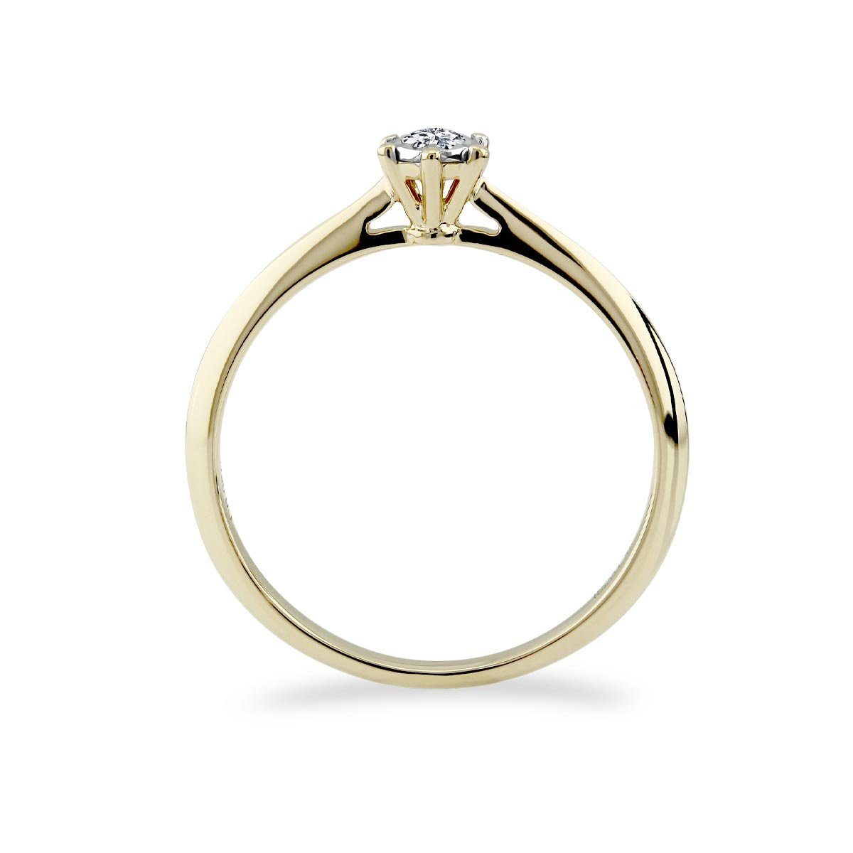 Adam & Eve Verlobungsring Verlobungsring Diamant (0.06 ct) 585 Gelbgold günstig online kaufen