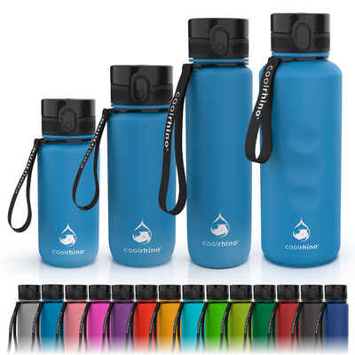 coolrhino Trinkflasche rhinoSport Tritan Sportflasche 350 ml, 650 ml, 1 liter, 1,5 l, Wasserflasche auslaufsicher für Sport, Outdoor, Schule und Fahrrad