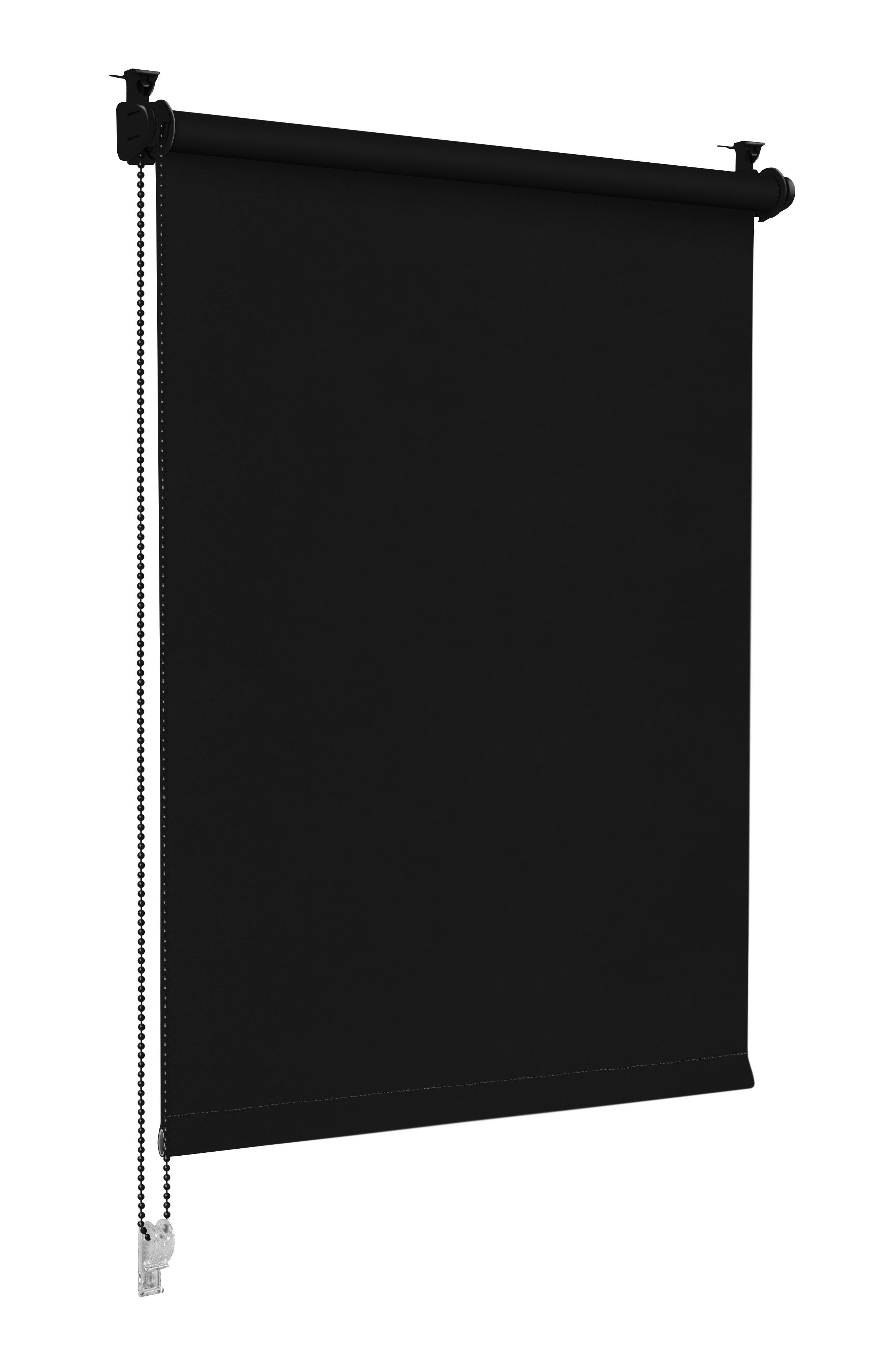 Verdunklungsrollo Seitenzugrollo, Sonello, verdunkelnd, einfach Montage ohne Bohren, freihängend, Klemmfix, 30cm x 100cm Schwarz Verdunkelungsrollo, Rollos Fenster, Sonnenschutz. € 14,65, (€ 14,65 pro 1 Stk).