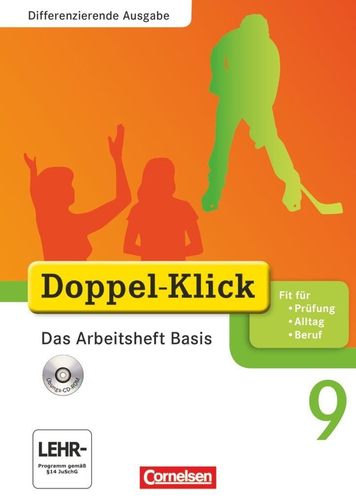 Doppel-Klick - Das Sprach- und Lesebuch - Differenzierende Ausgabe - 9 / Elinor Matt, Britta Wurst-Falck, Grit Adam, Dirk Hergesell, Kathleen Breitkopf, Das Arbeitsheft Basis mit CD-ROM - Mit Lösungen