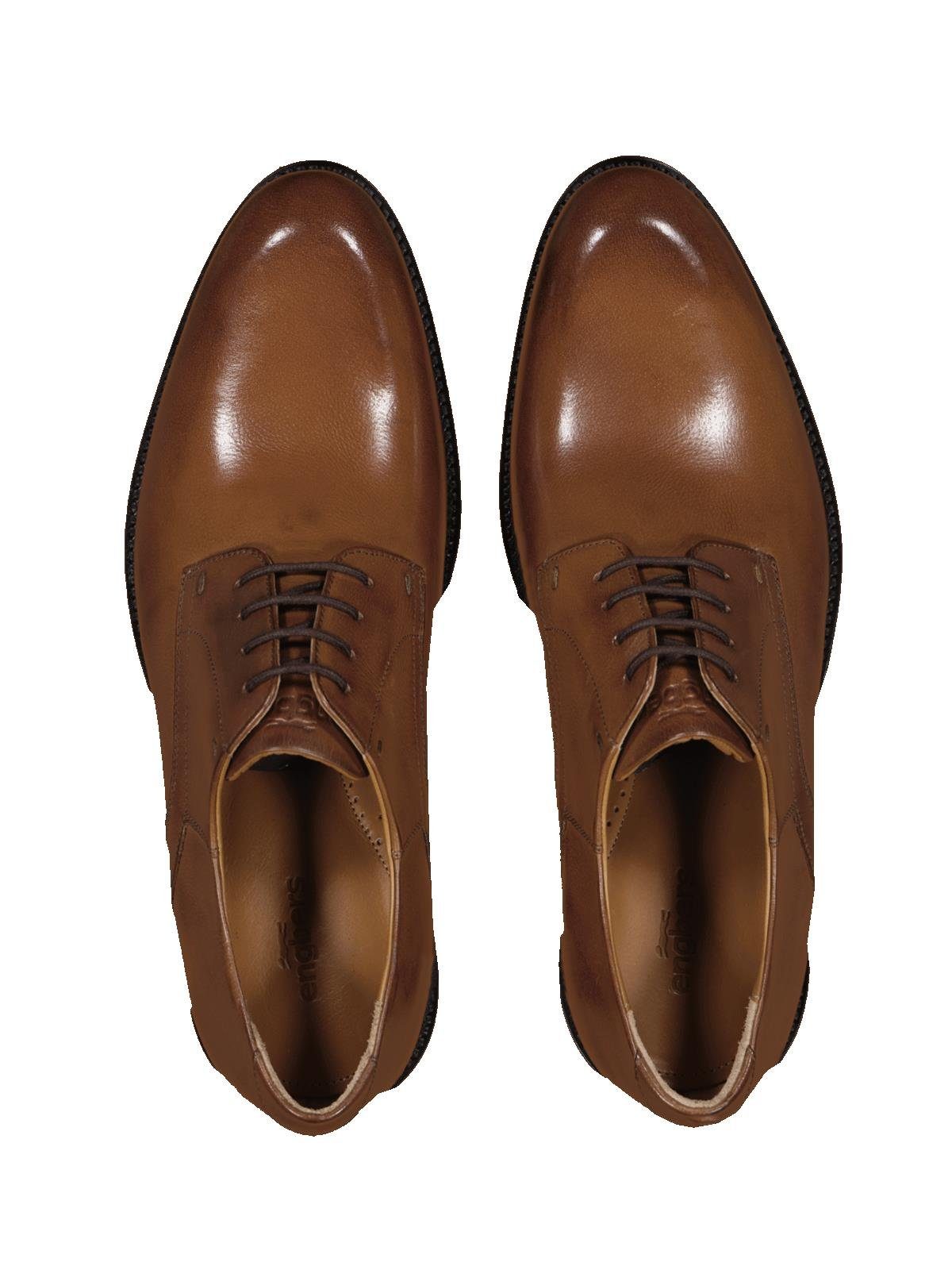 Engbers Halbschuh aus Leder Schnürschuh günstig online kaufen