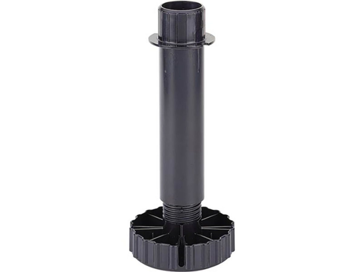 Hettich Stellfuß 100er Pack HETTICH 44747 Sockelverstellfuß Korrekt Kunststoff schwarz