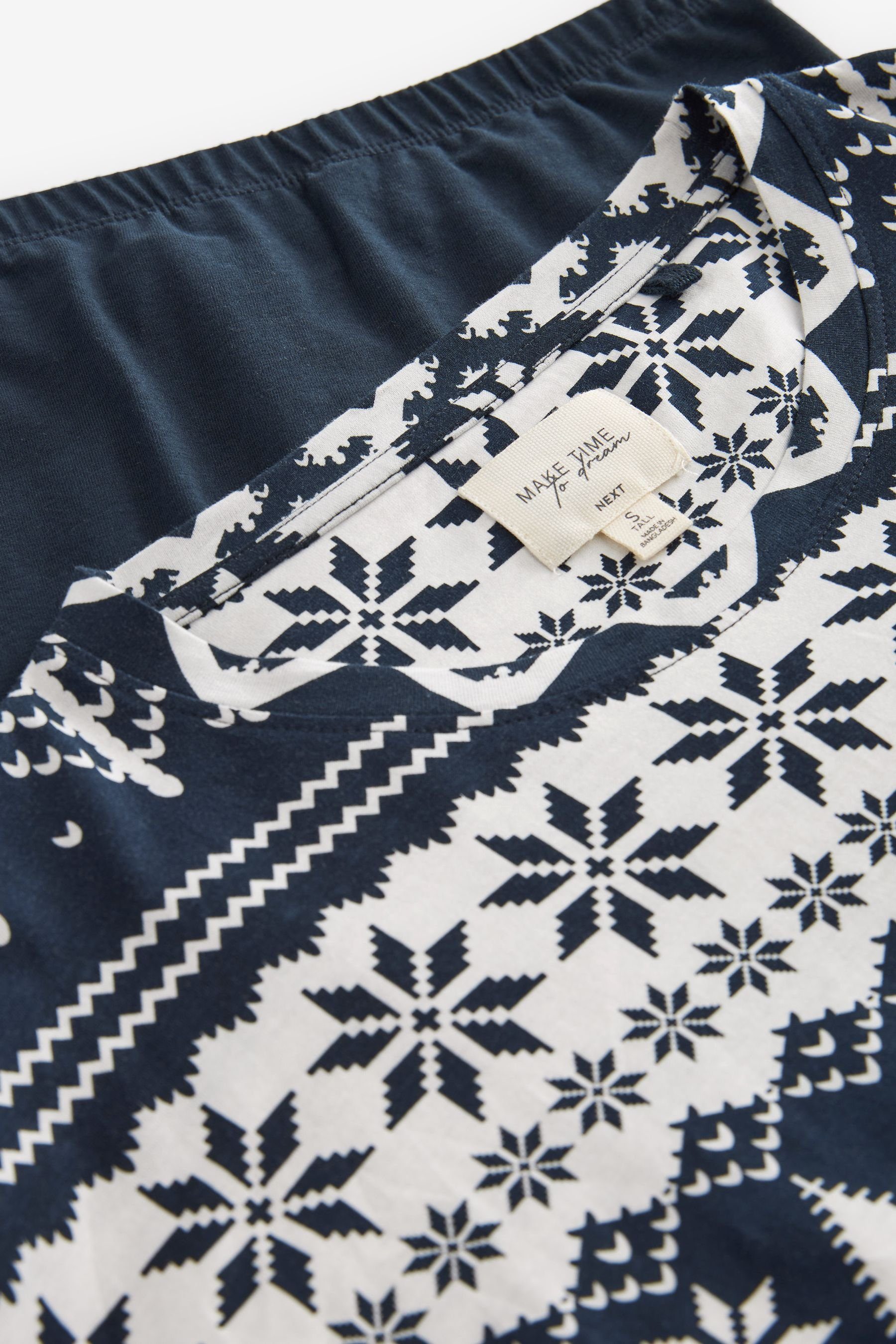 tlg) (Familienkollektion) Next Weihnachten (2 Umstandspyjama Damen-Schlafanzug