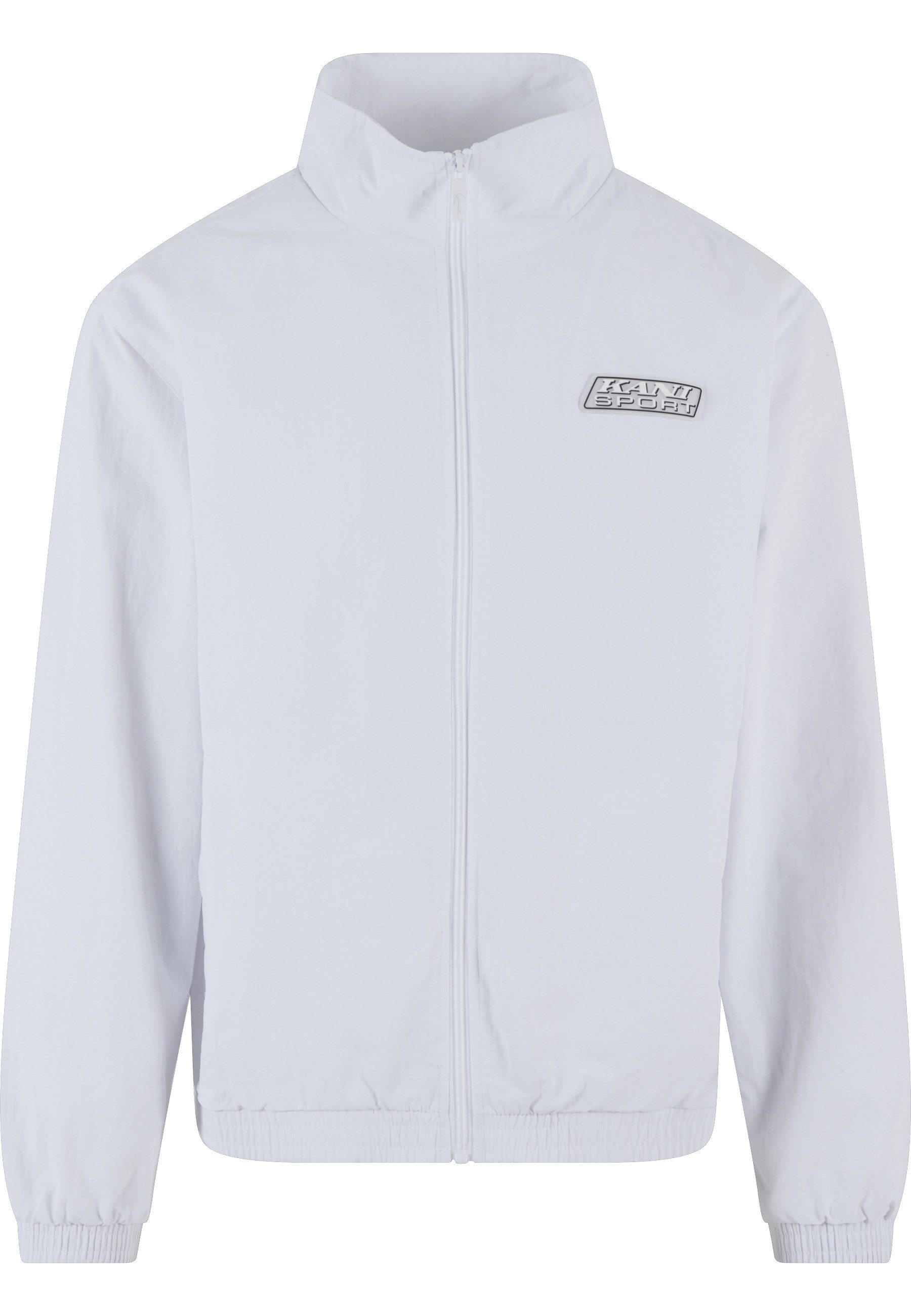 Trainingsjacke Karl Kani Sport Patch Essential Trackjacket white