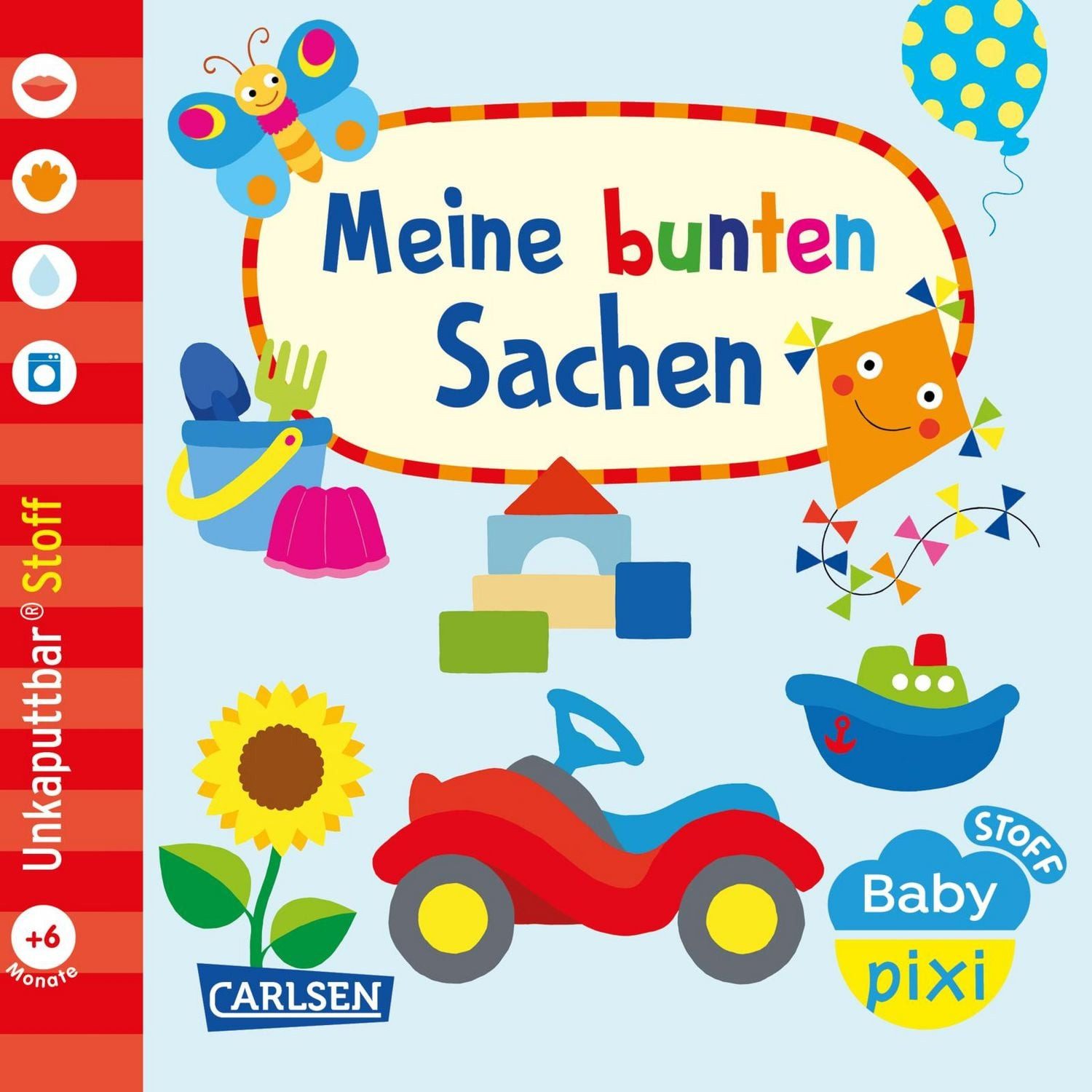 Baby Pixi (unkaputtbar) 166: Baby Pixi Stoff: Meine bunten Sachen / diverse