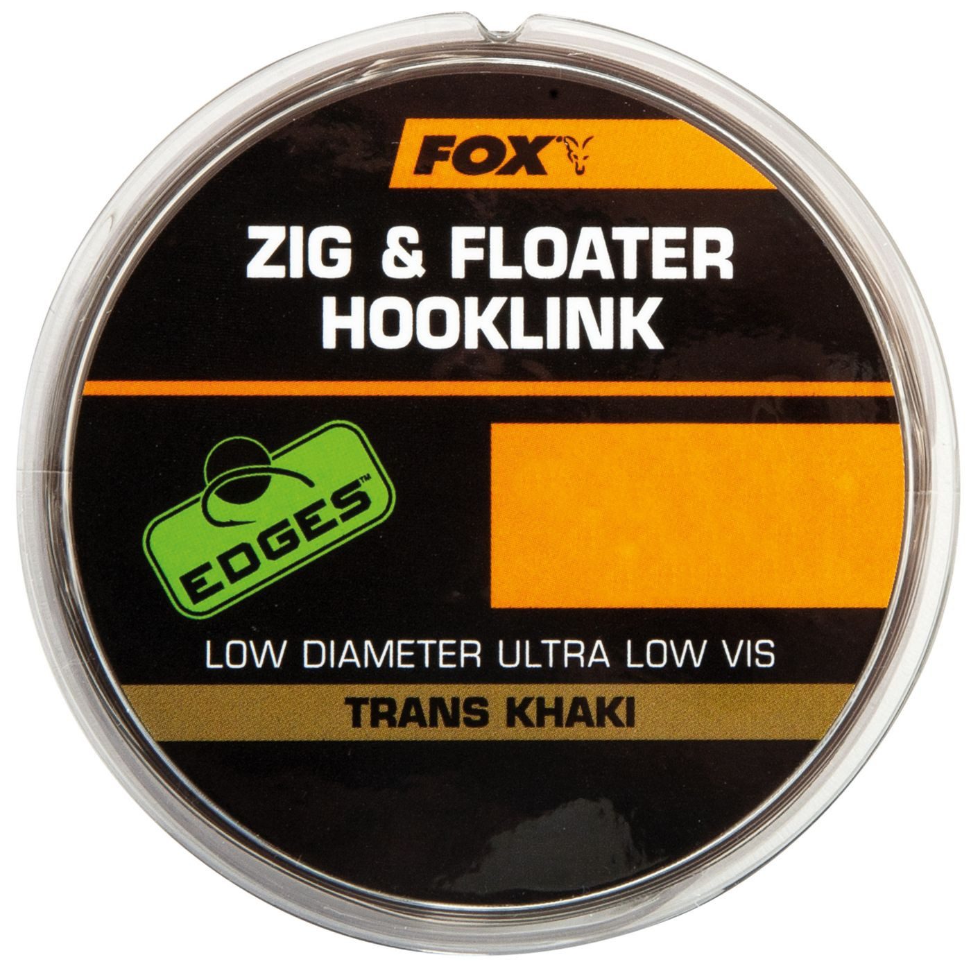 Angelschnur Fox Zig and Floater Hooklink Trans Khaki 100m - Vorfachschnur