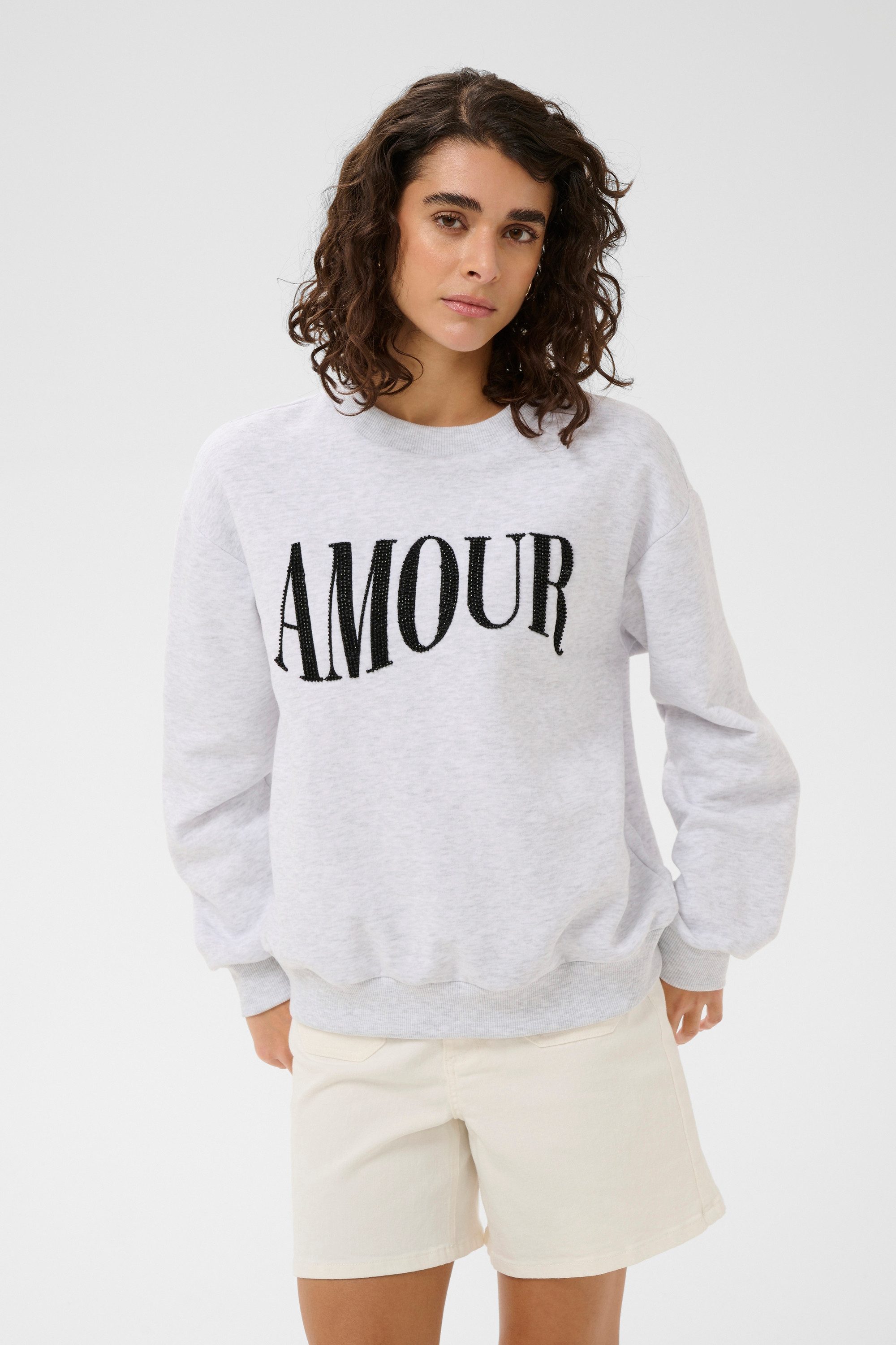 KAFFE Fleecepullover Sweatshirt KAmelody
