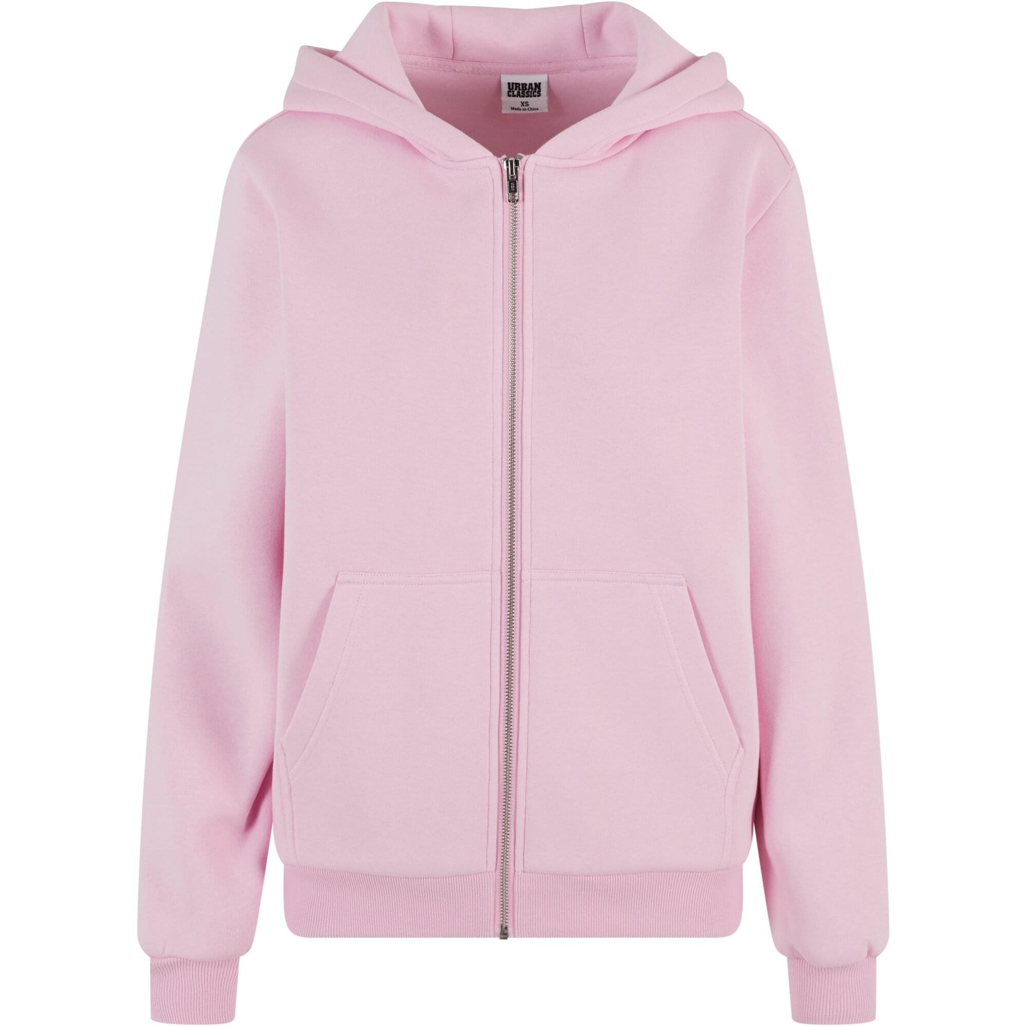 URBAN CLASSICS Kapuzensweatjacke Urban Classics Ladies Fluffy Zip Hoody (Ka günstig online kaufen
