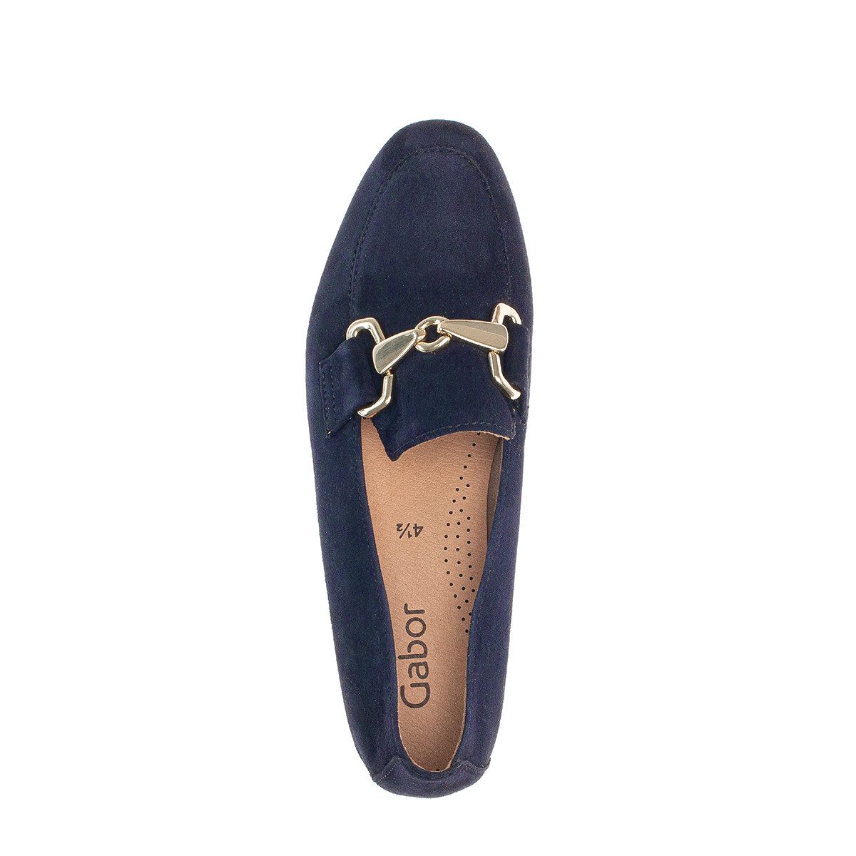 Gabor Gabor 5.211.36_6, Slipper & Mokassin, Blau, Damen Slipper