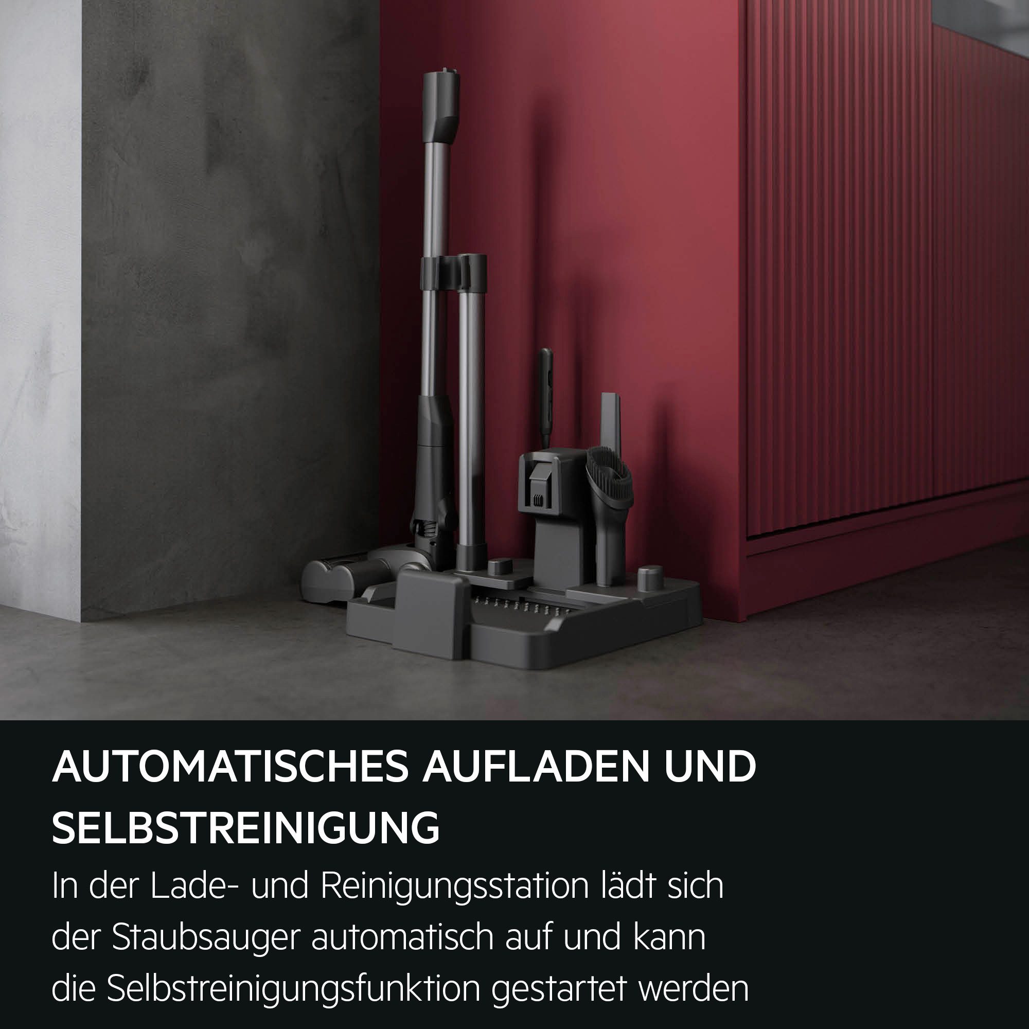 AEG Nass-Trocken-Sauger ULTIMATE 8000 WET&DRY 2in1 (AW82U1DB), 92,9 W, beutellos, 2in1 Nass- Trockenreinigung & Handsauger, automatische Selbstreinigung – Bild 5 von 5