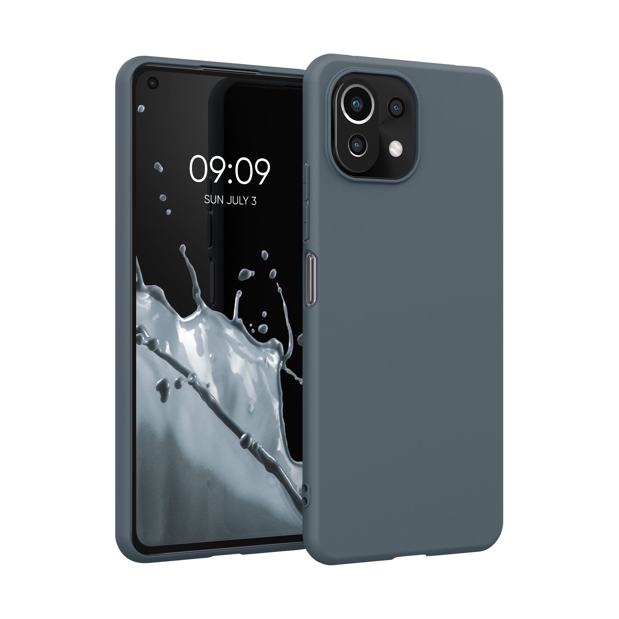 kwmobile Handyhülle Hülle für Xiaomi 11 Lite (5G) NE / Mi 11 Lite (5G), Hülle Silikon - Soft Handyhülle - Handy Case Cover