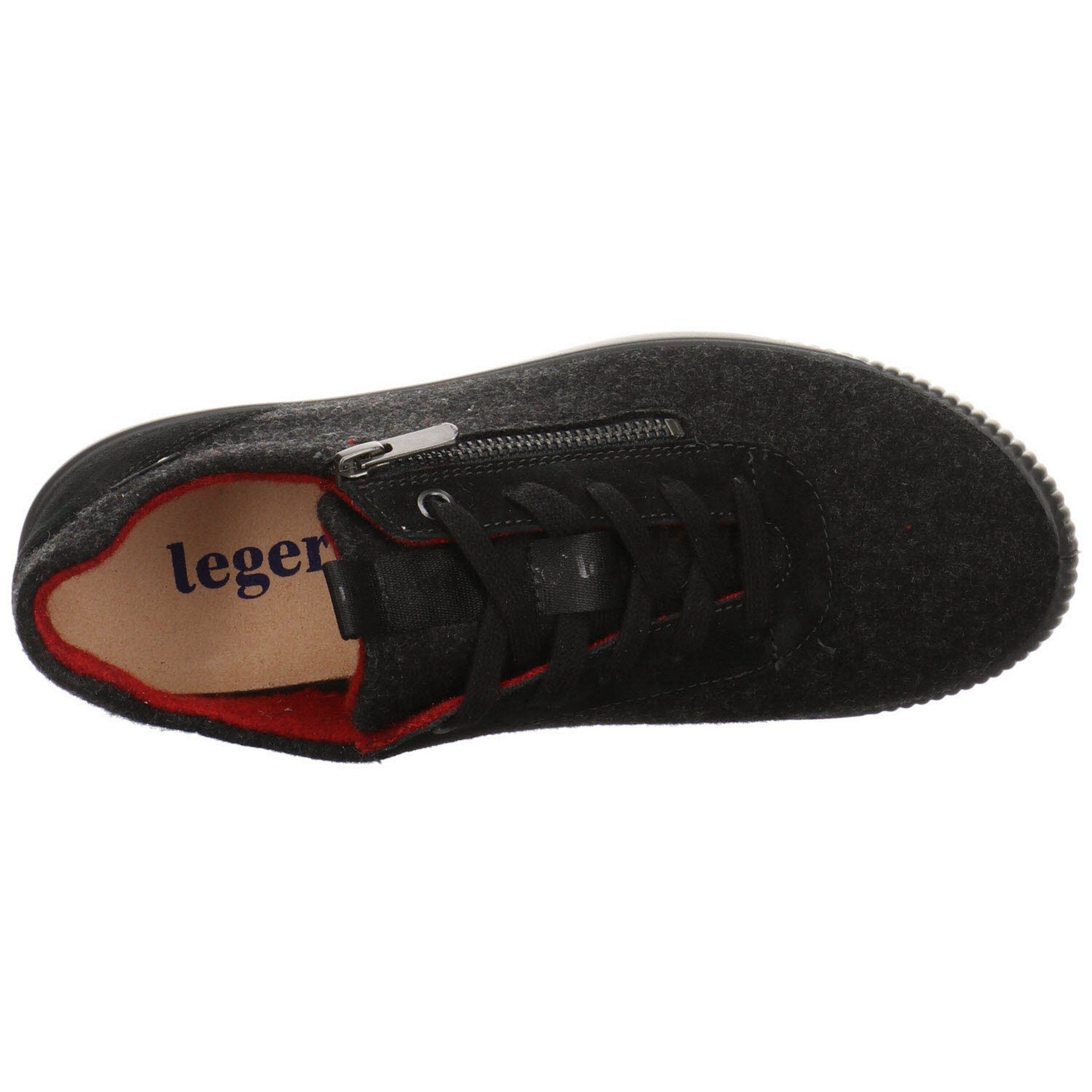 Legero Damen Goretex Sneaker Schuhe schwarz Tanaro dunkel Schnürschuh 4.0 Leder-/Textilkombination Sneaker