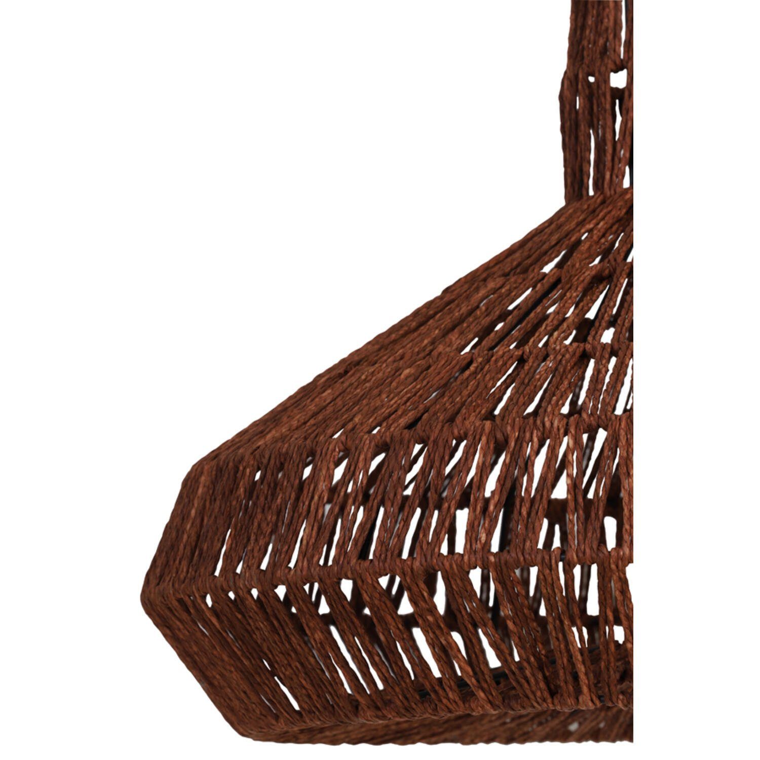Light & Living Hängeleuchte Deckenleuchte Hängeleuchte MASEY Light & Living Lampe Ø59x35 cm terra, ohne Leuchtmittel