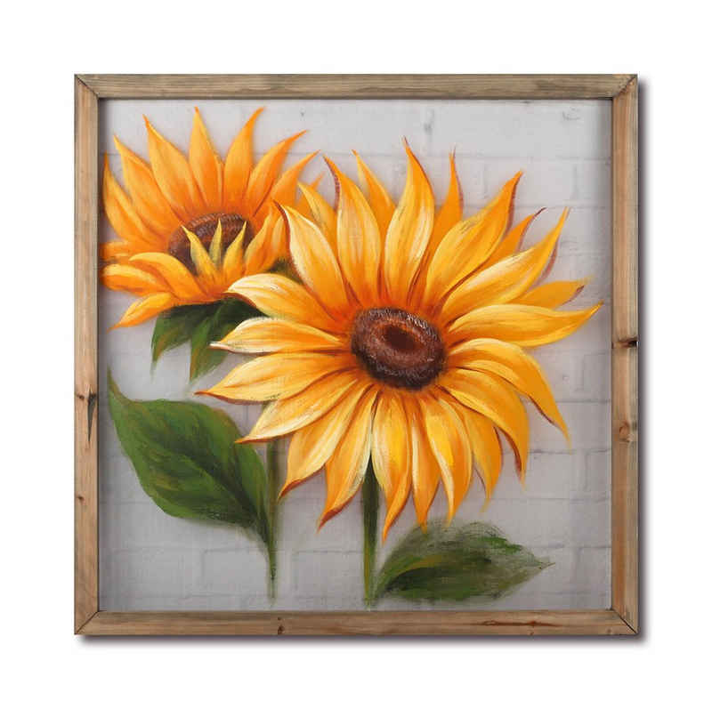NTK-Collection Wandbild »Wandbild Sonnenblume«, (1 Stück), Wandbild