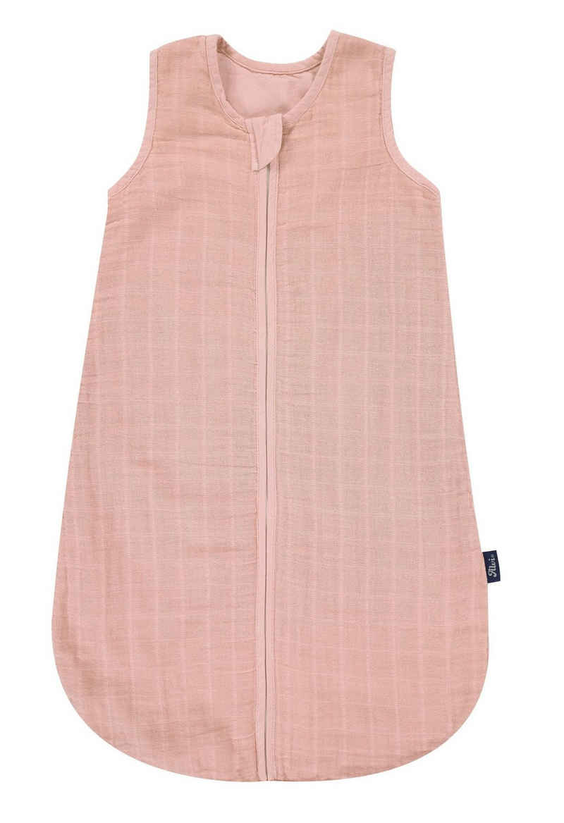 Alvi® Babyschlafsack Alvi Mull-Schlafsack Uni pink