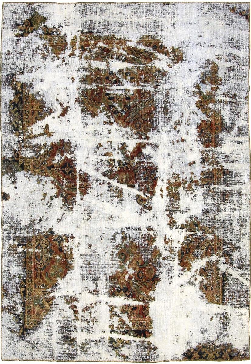 Orientteppich Vintage Royal 189x268 Handgeknüpfter Moderner Orientteppich, Nain Trading, rechteckig, Höhe: 5 mm | Kurzflor-Teppiche