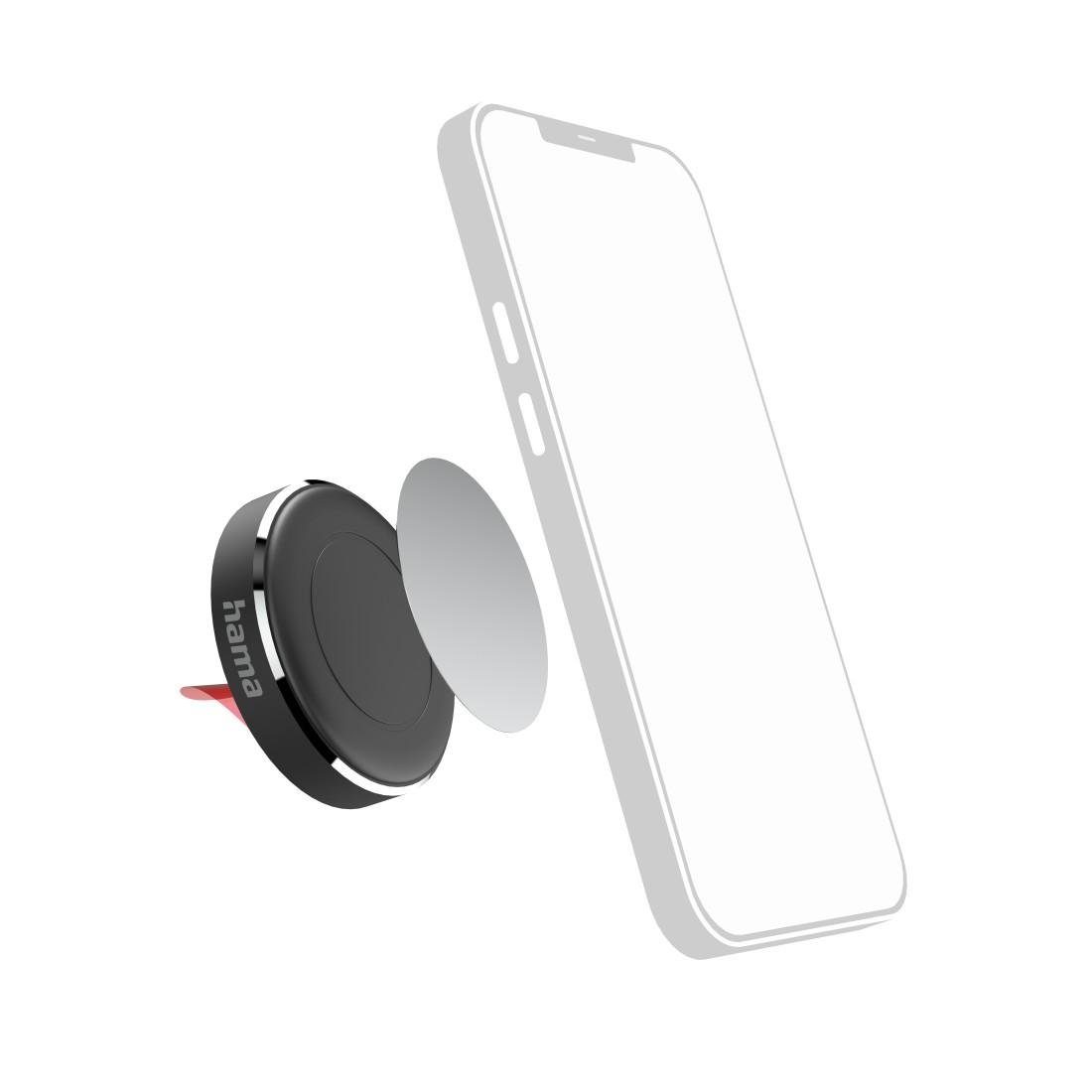 Hama Auto Handyhalterung "Magnet" für Armaturenbrett, 360 ° drehbar Smartphone-Halterung