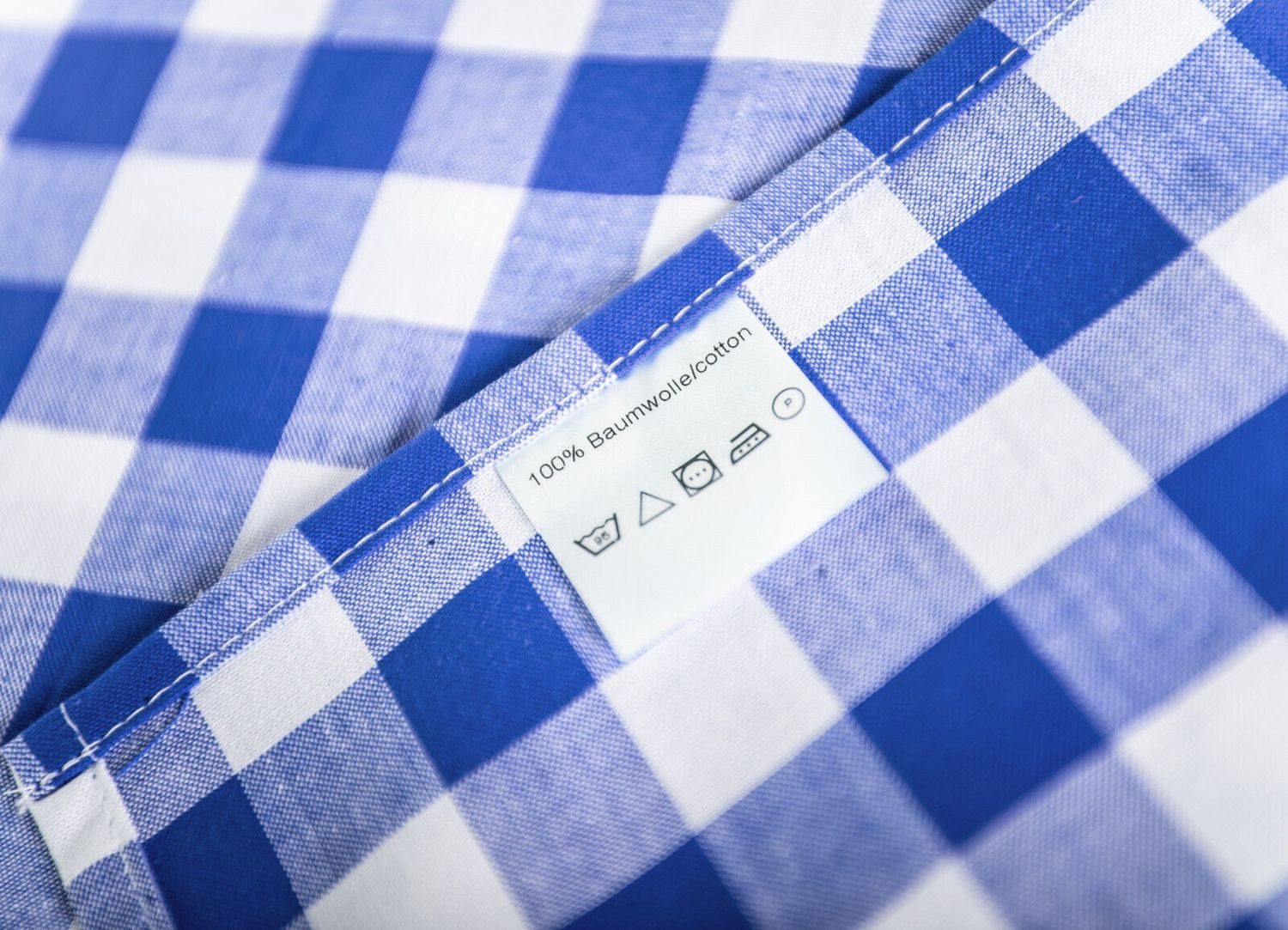 Yourtablecloth Tischdecke Aus 100% Baumwolle – Kariertes Büffel-Muster In Schwarz-weiß, Waschbar