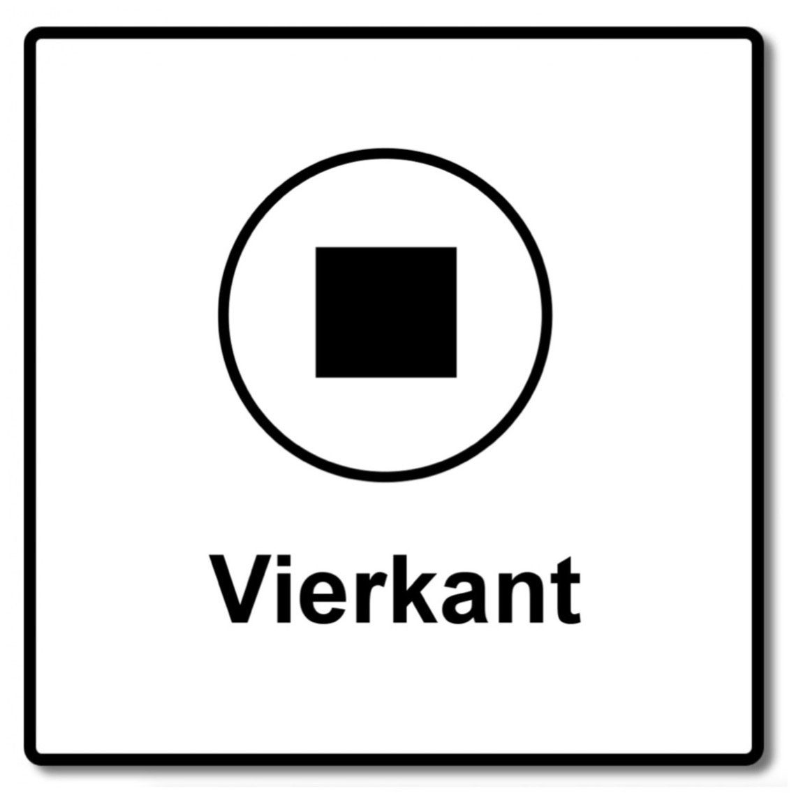 Stk 25 Pocket-Hole 100 mm Vierkan Kreg Zylinderkopfschraube Schraube (SML-C1-100)