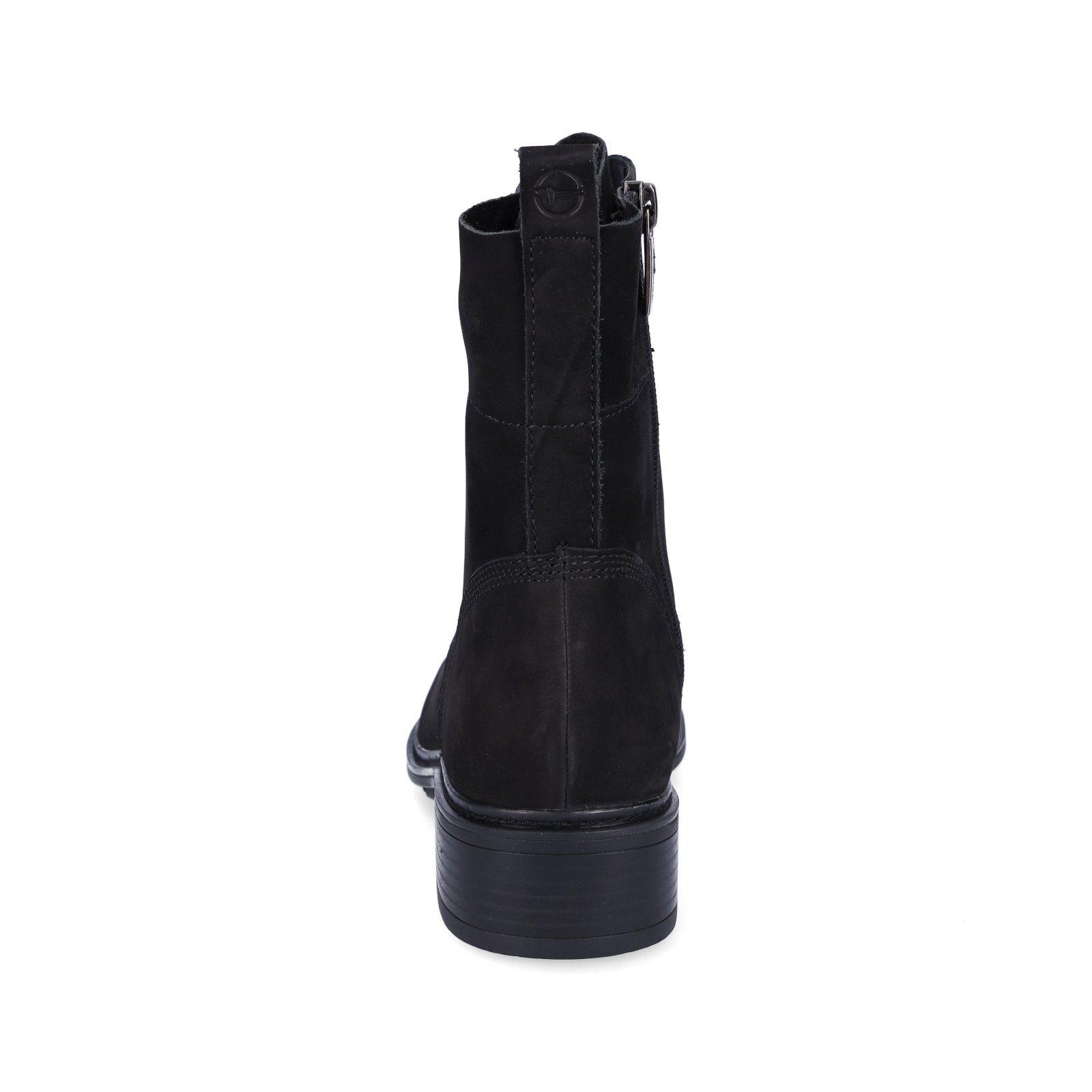 Tamaris Tamaris Damen Leder Schnürstiefelette schwarz Stiefelette
