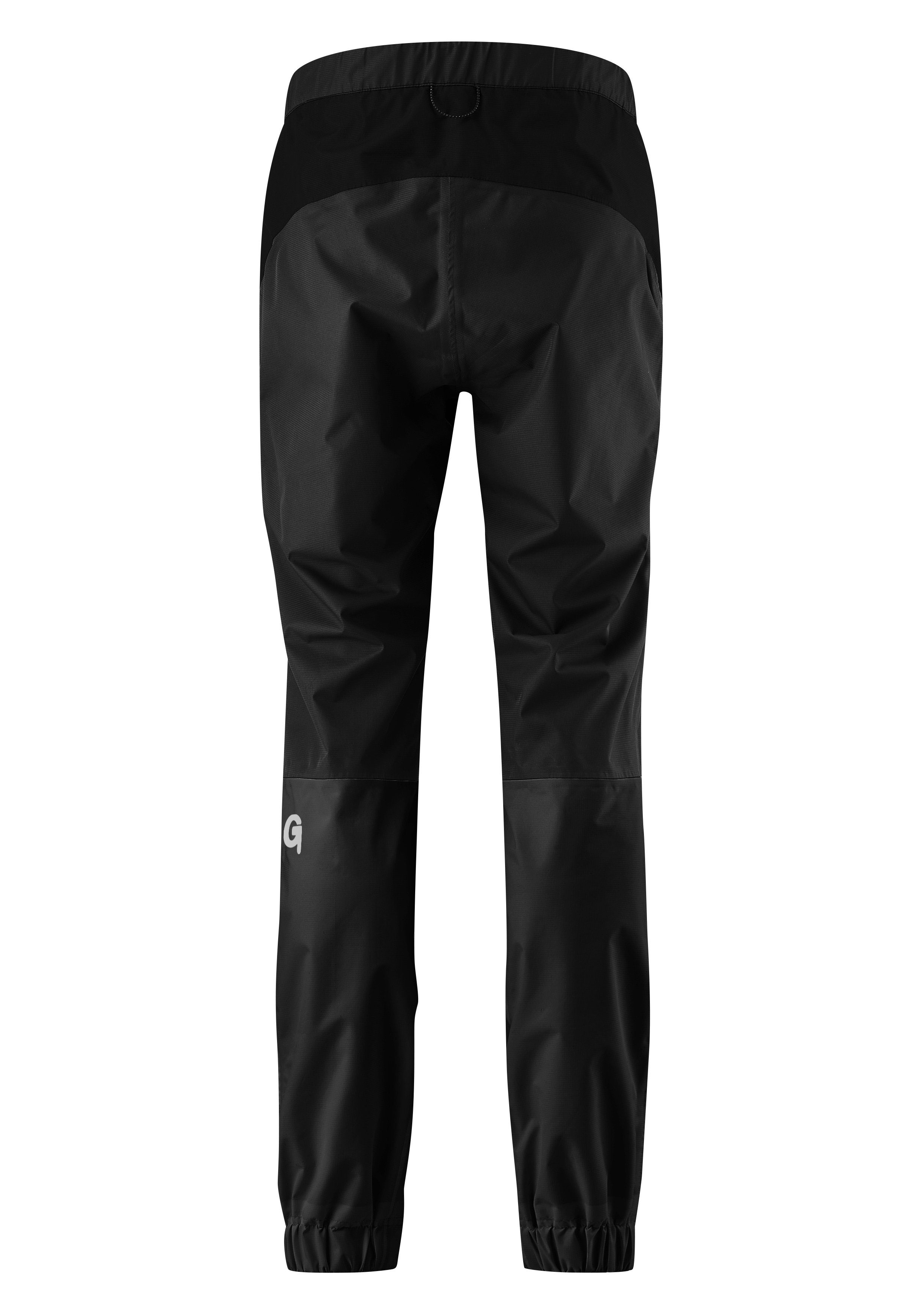 Fahrradhose SEVO Wintertage sehr für Gonso THERM dem Gefütterte Regenhose kalte schwarz auf Rad.