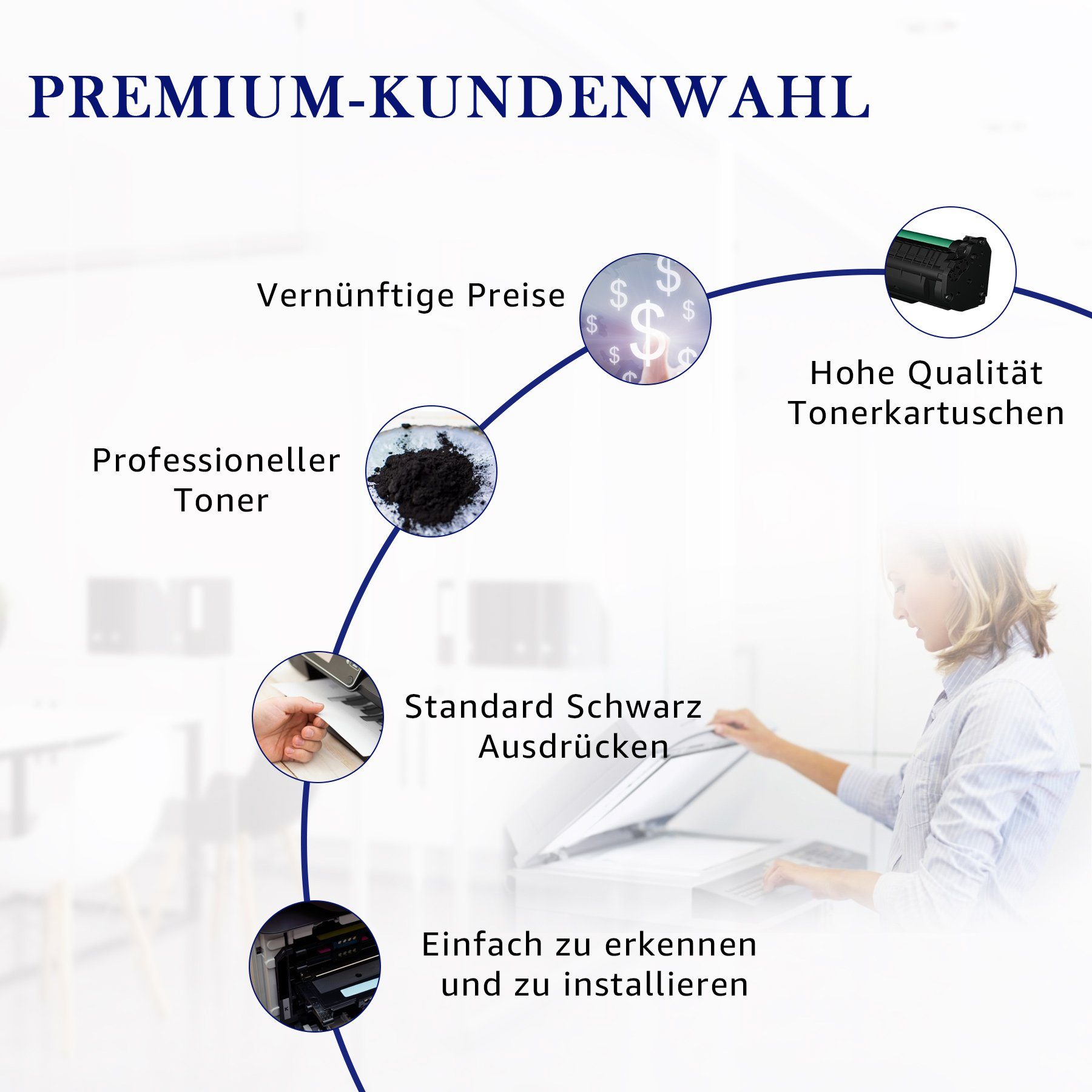 M2825 MOOHO für Kompatibel MLT-D116S, M2835 Tonerpatrone M2675 M2875 (3-St), MLT-D116L M2885 Schwarz Xpress