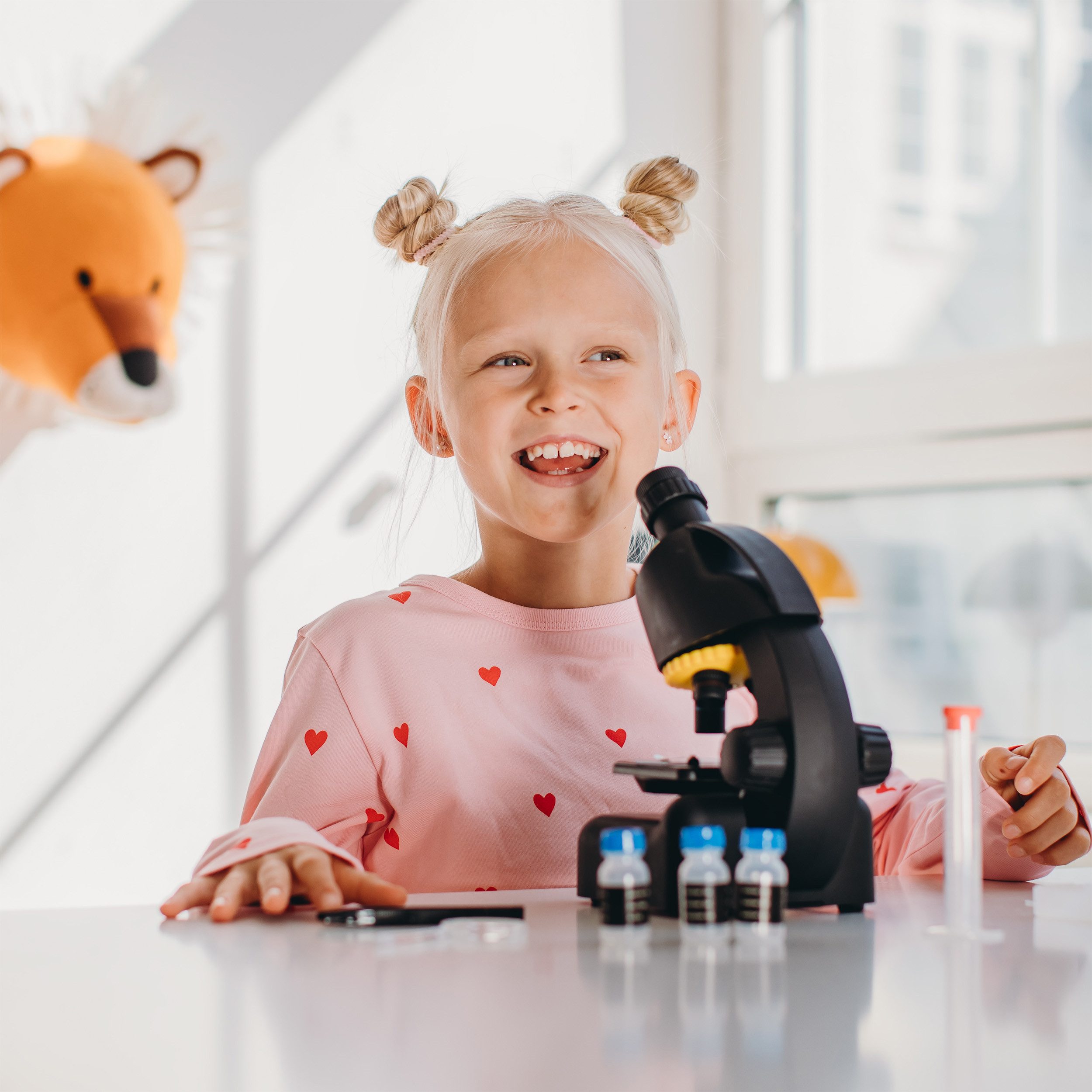 NATIONAL GEOGRAPHIC 40-640x Microscope incl. Smartphone Adapter Children's Microscope