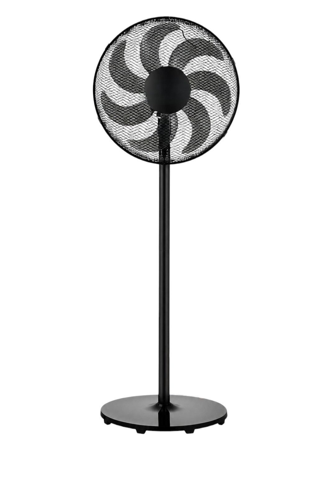 Opviq Standventilator KTF-760, 50 W, aus ABS-Kunststoff, 7-Blatt-Rotor,Kupfermotor