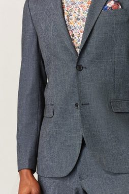 Next Baukastensakko Motion Flex Strukturierter Slim Fit Anzug: Hose (1-tlg)