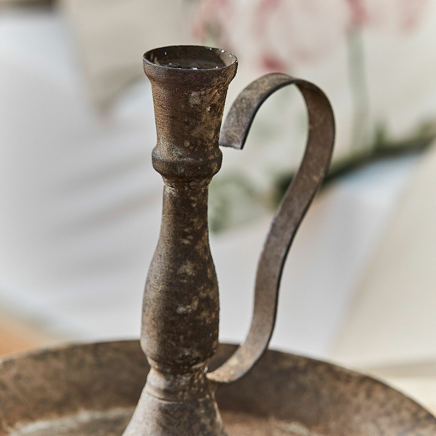 Mirabeau Kerzenständer Kerzenhalter Plixora antikbraun, none – Bild 4 von 4